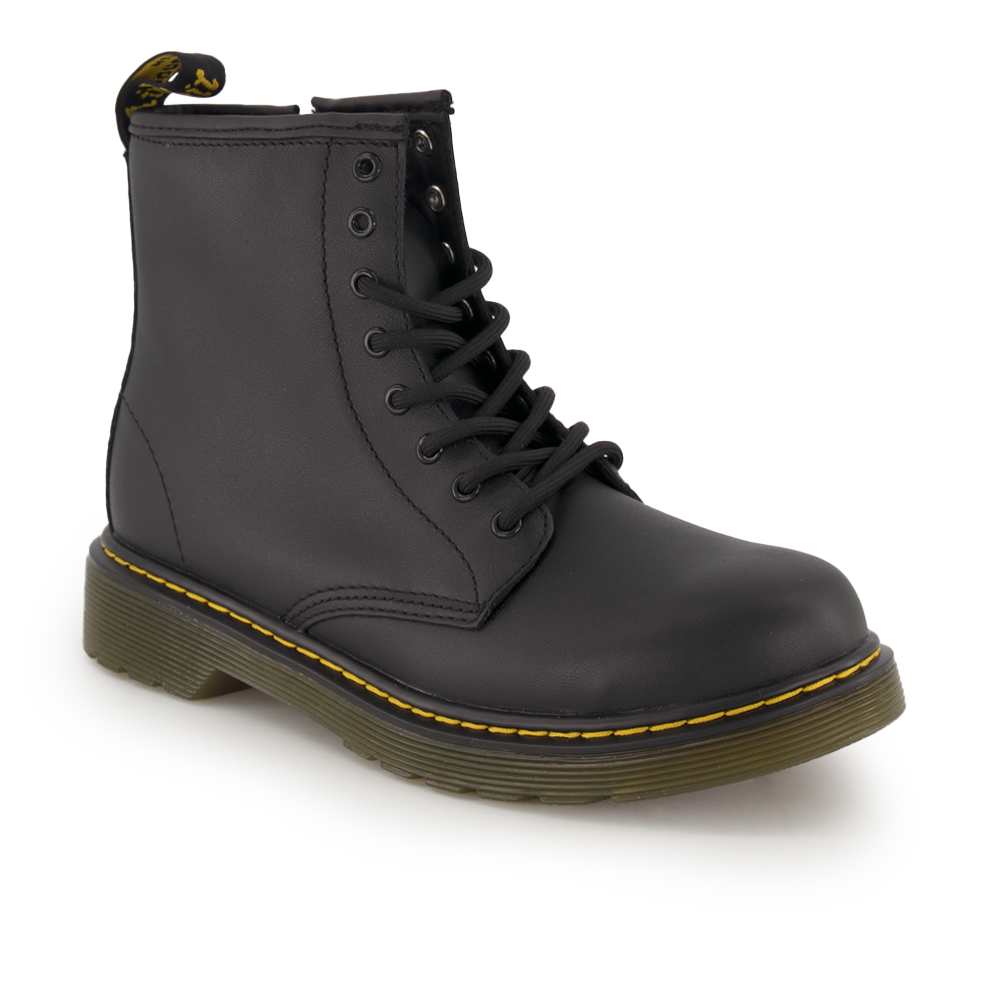 Dr. Martens Schnürboots, Kinder , Schwarz 35