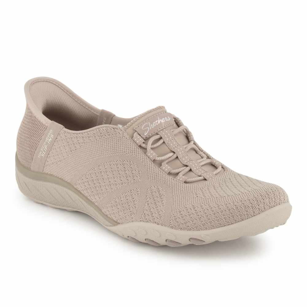 Skechers Slip-Ons, Damen , Taupe 36