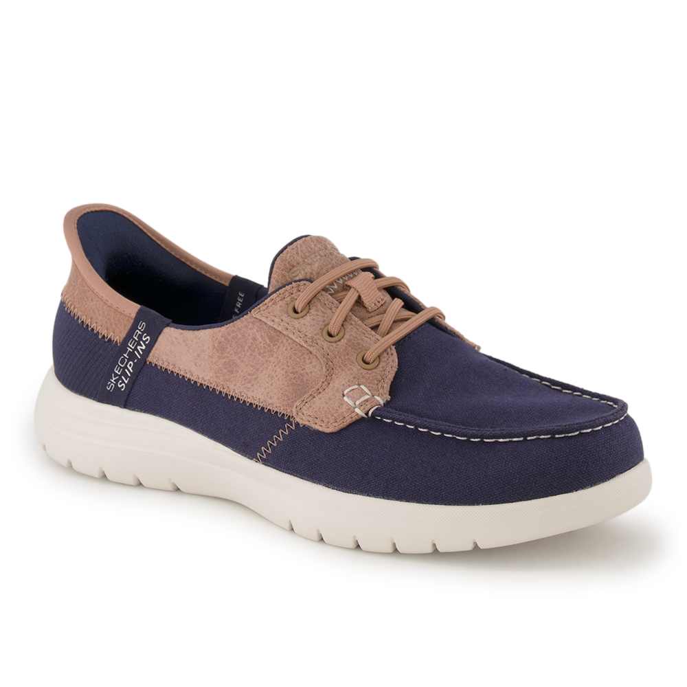 Skechers Mokassin, Damen , Blau 36