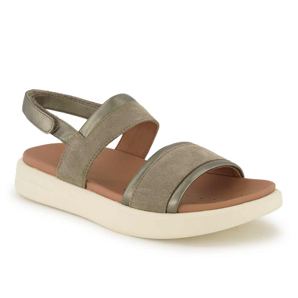 GEOX Sandale, Damen , Beige 37