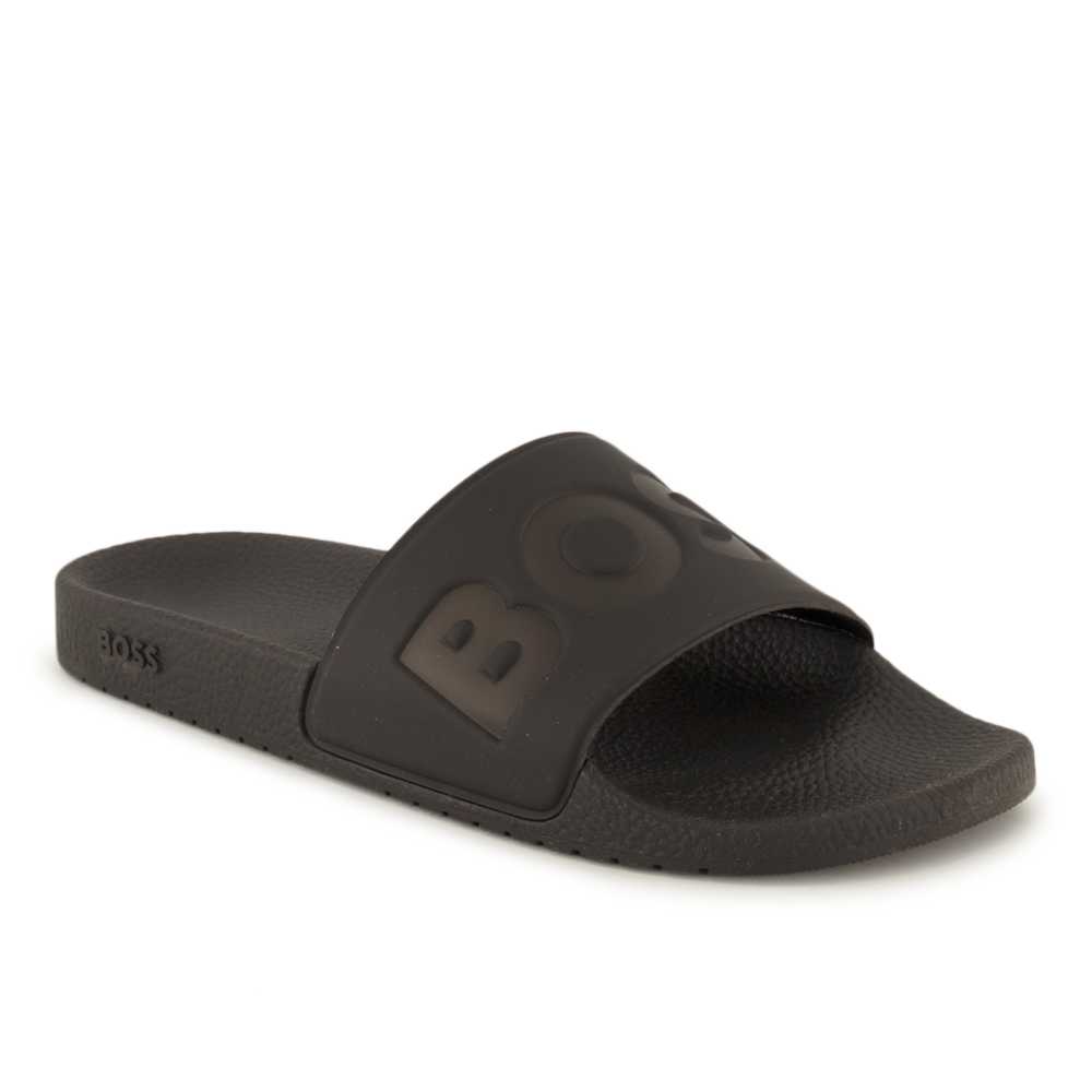 BOSS Slide, Herren , Schwarz 41