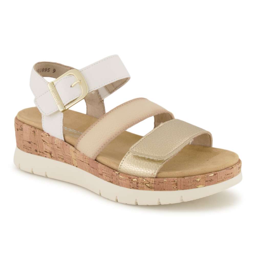 remonte Sandalette, Damen , Gold 38