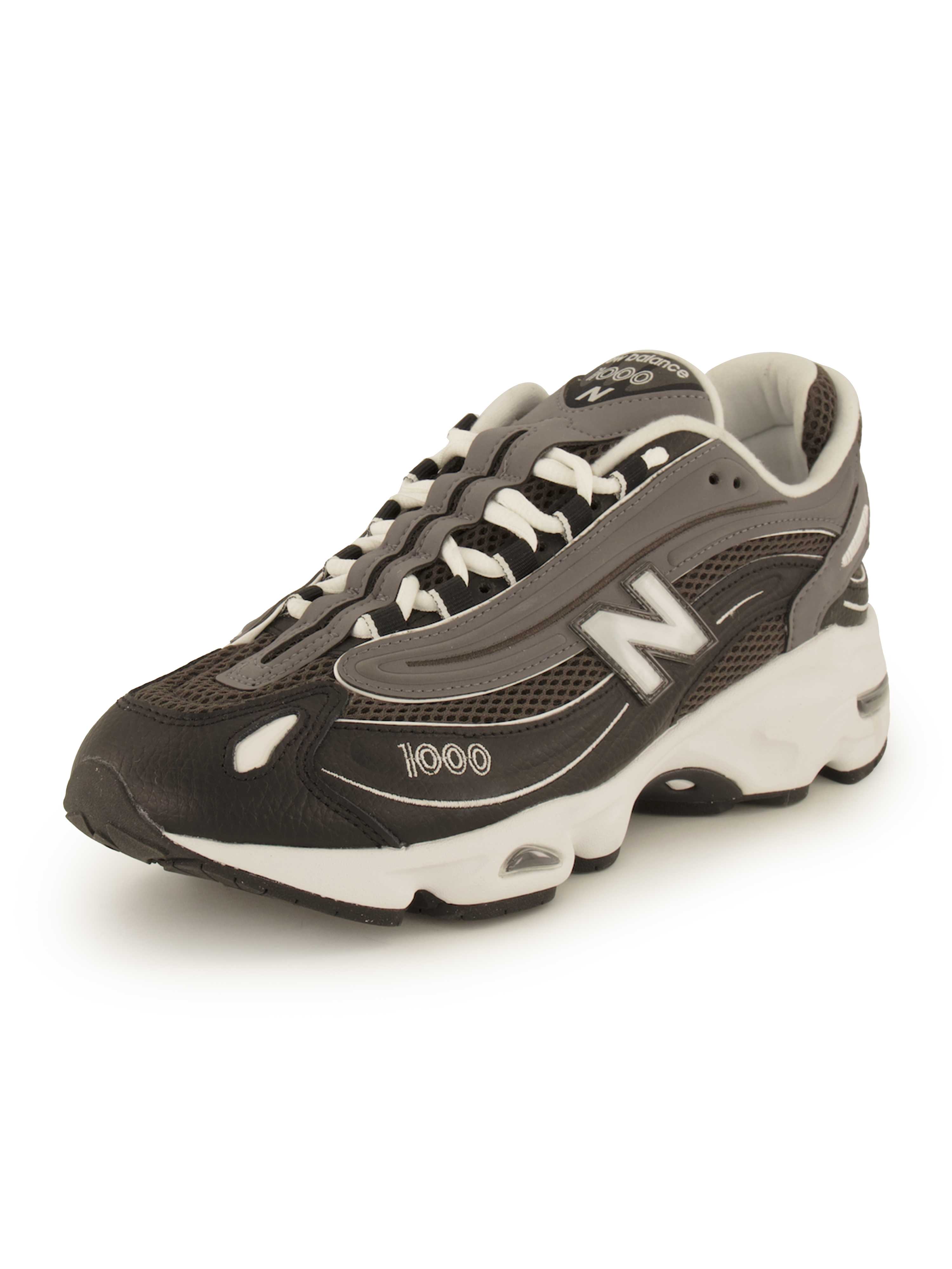 New Balance Sneaker, Herren , Schwarz 42