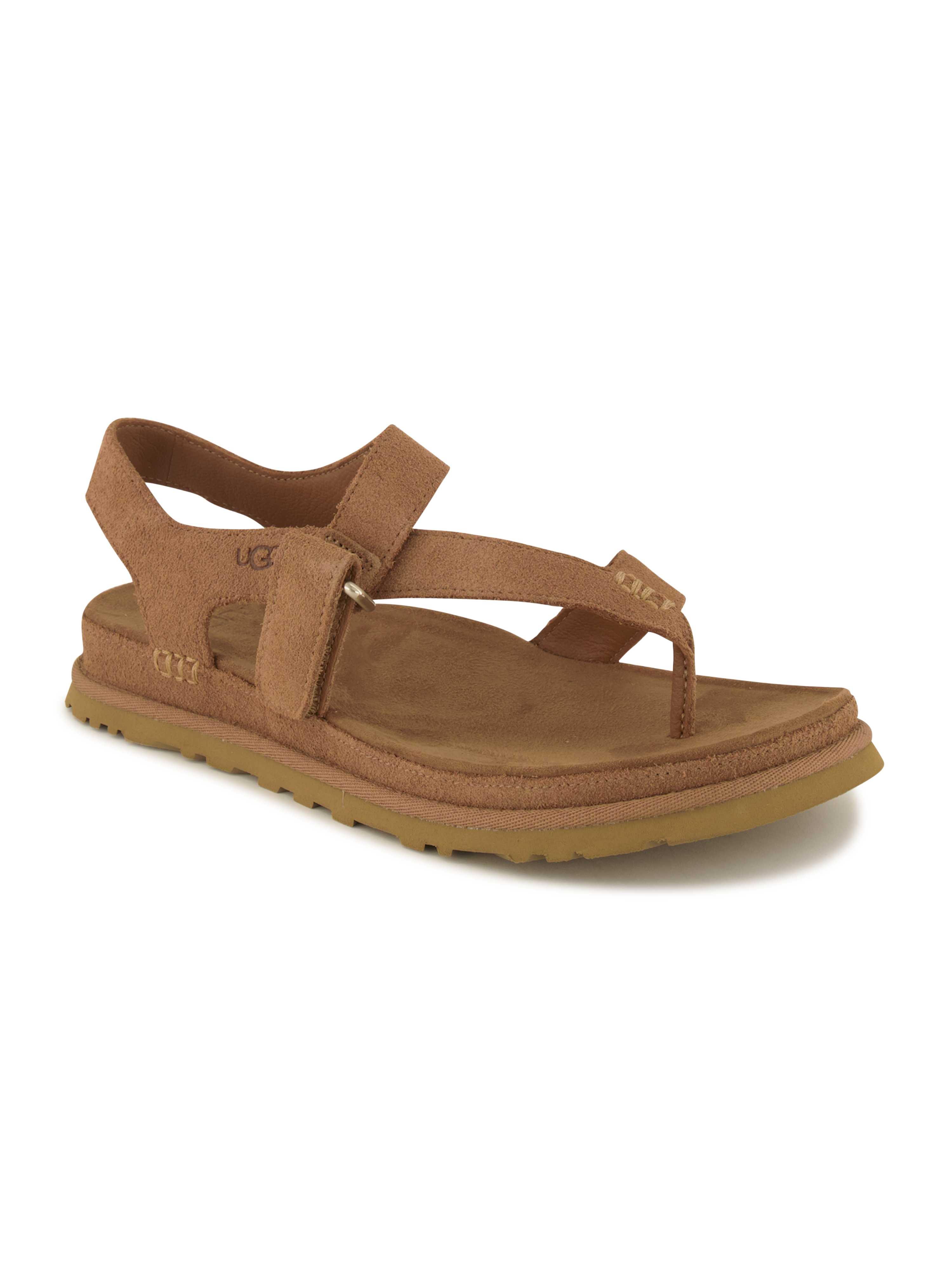 UGG Sandalen-Zehentrenner, Damen , Braun 40