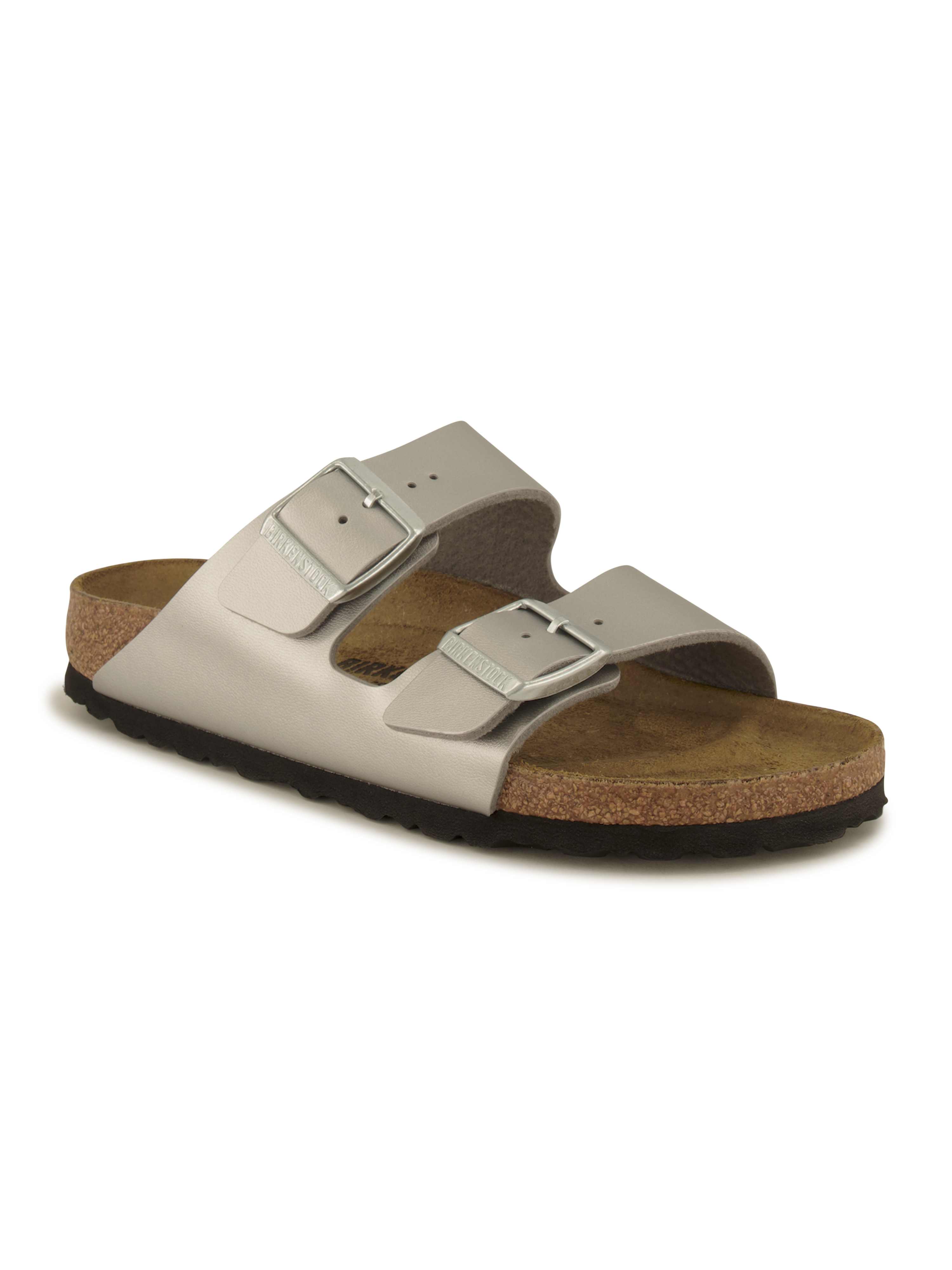 Birkenstock Pantolette, Damen , Silber 36