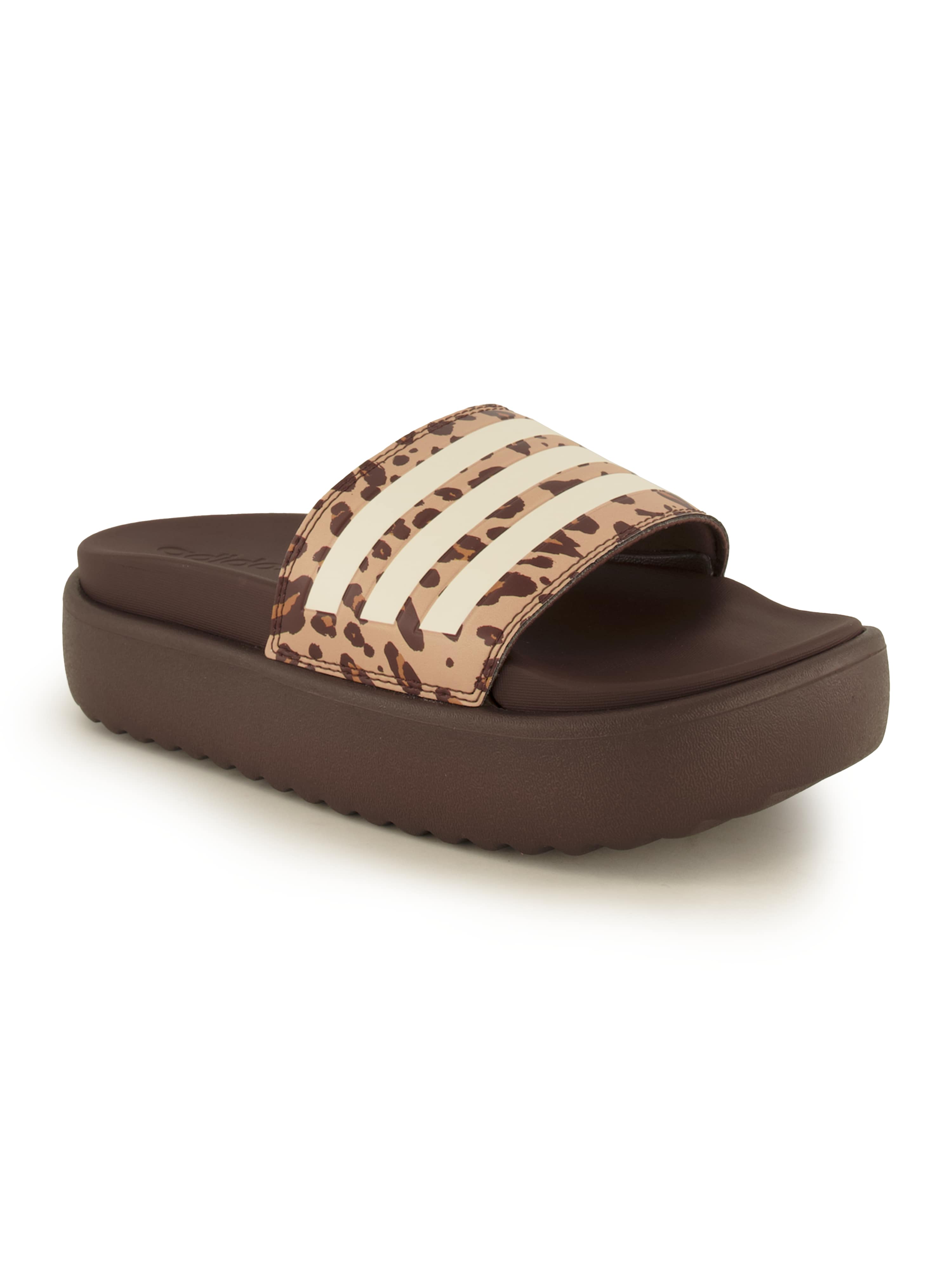 adidas Slide, Damen , Beige 4