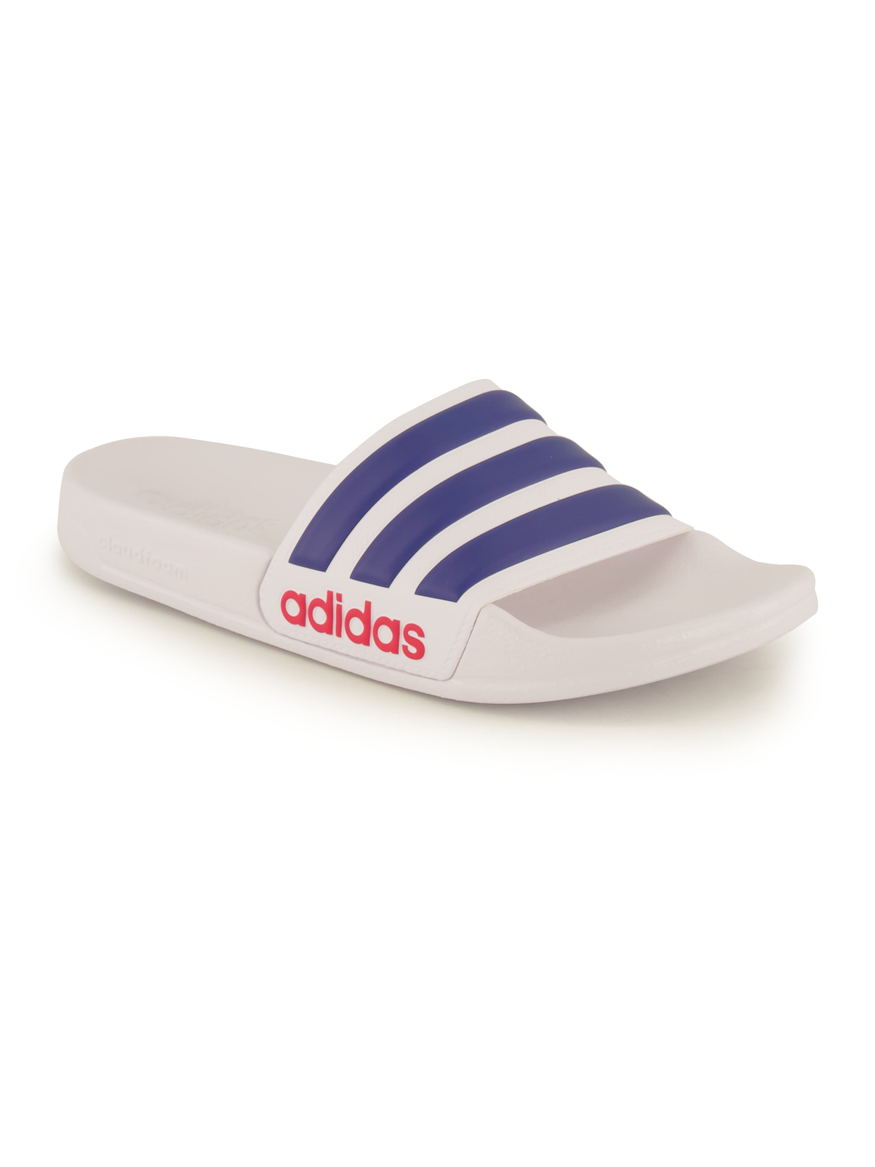 adidas Slide, Damen , Weiss 4