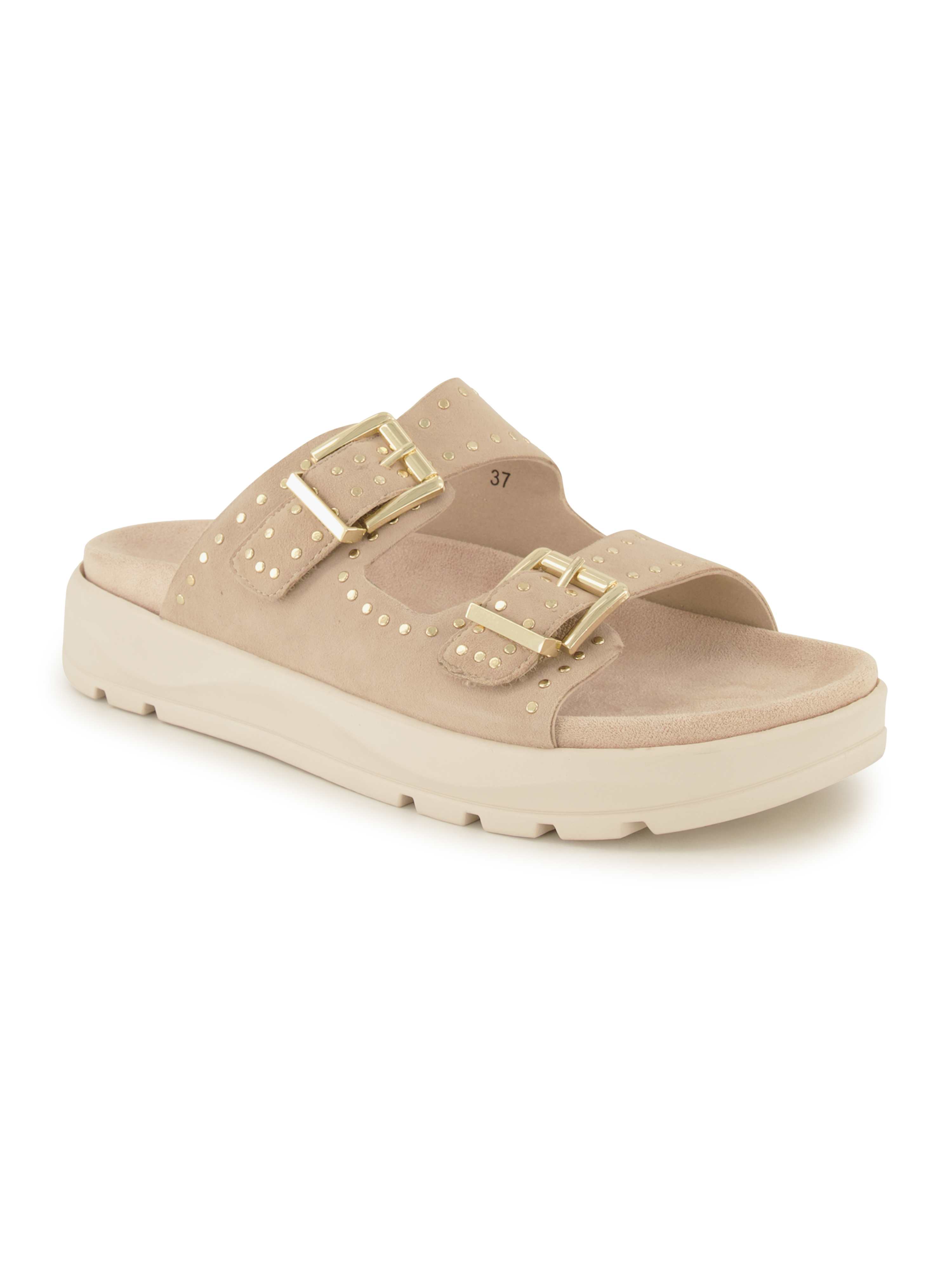 Caprice Pantolette, Damen , Beige 36