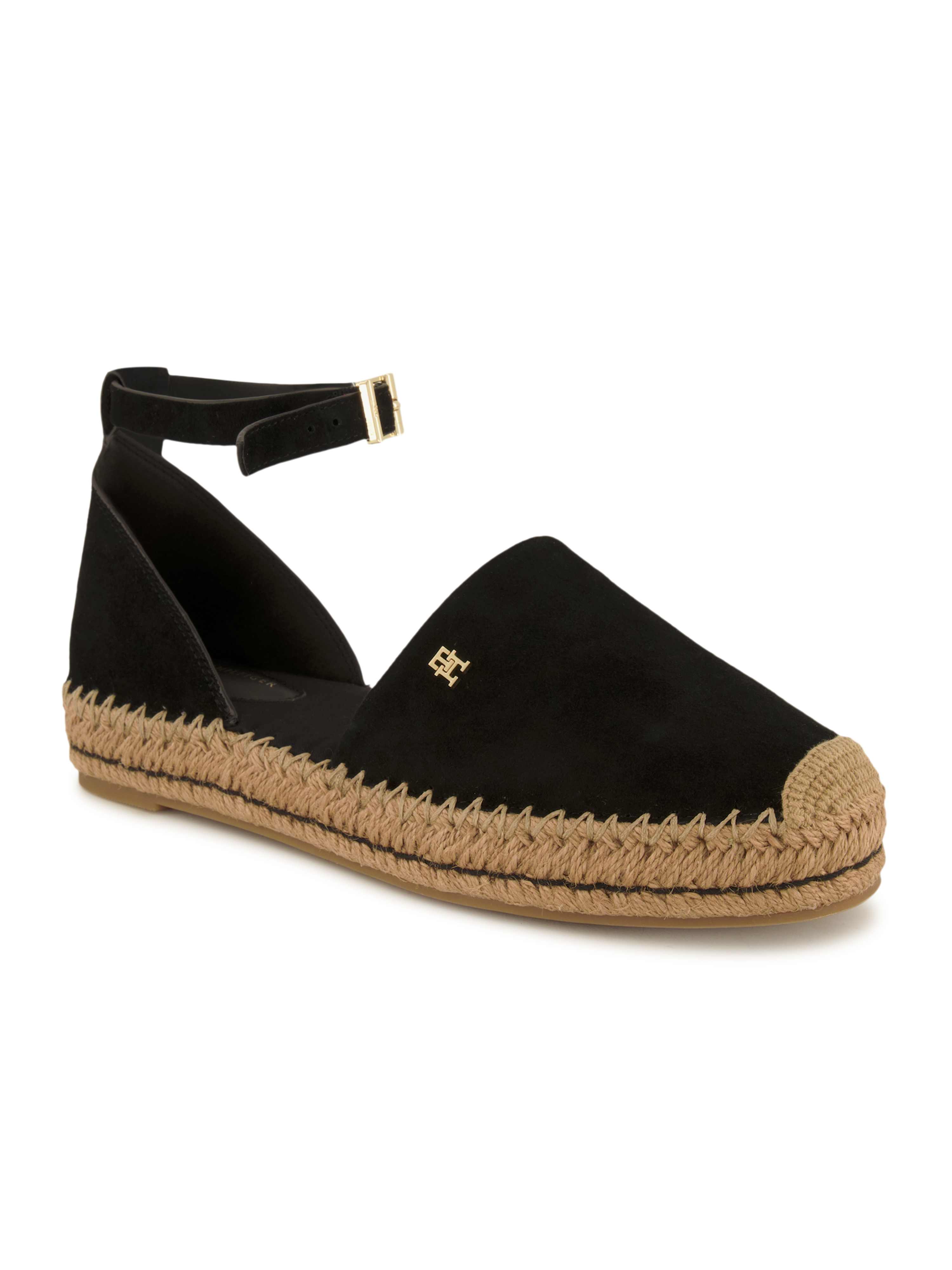 Tommy Hilfiger Espadrille, Damen , Schwarz 36