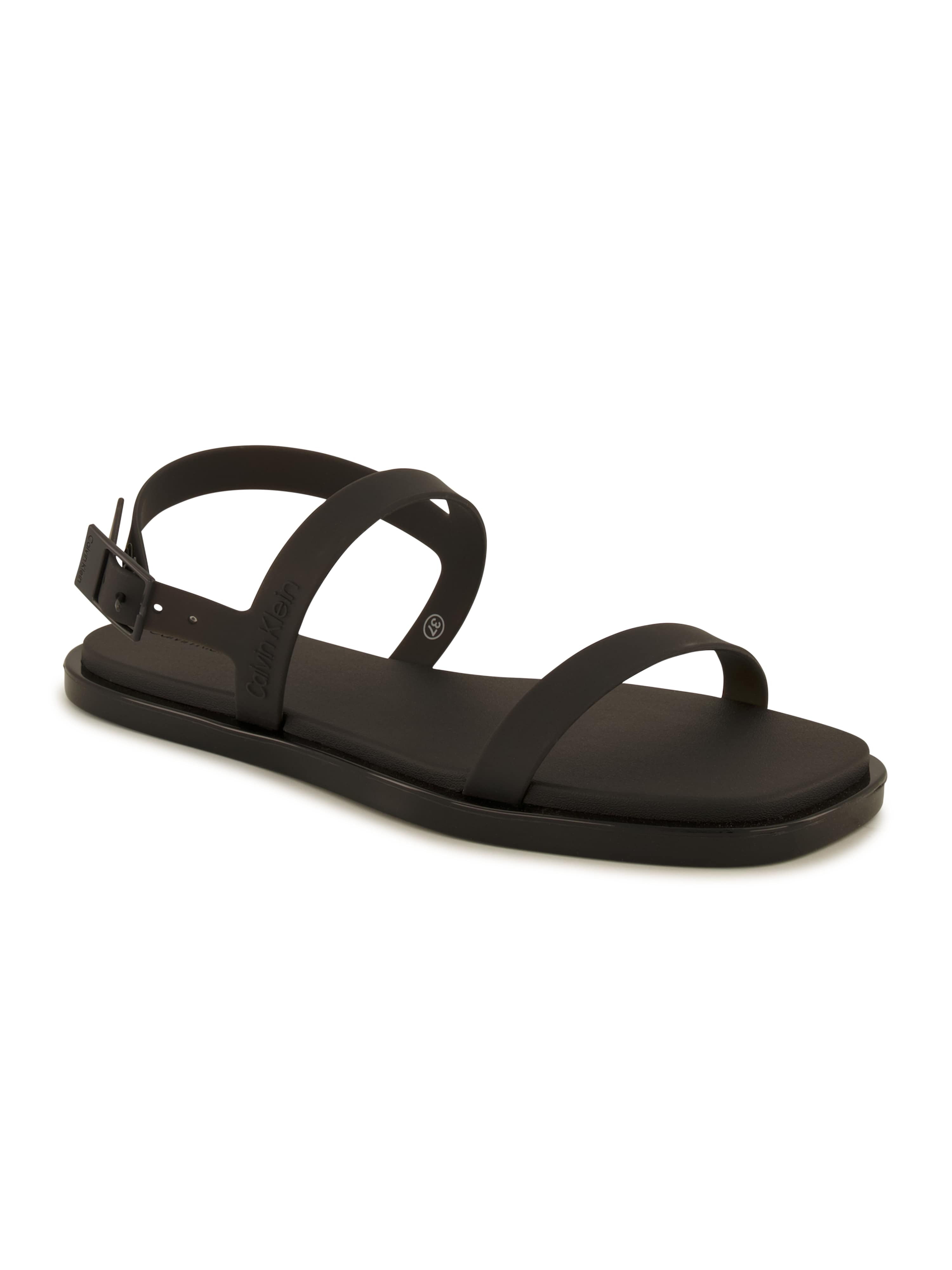 Calvin Klein Sandale, Damen , Schwarz 36