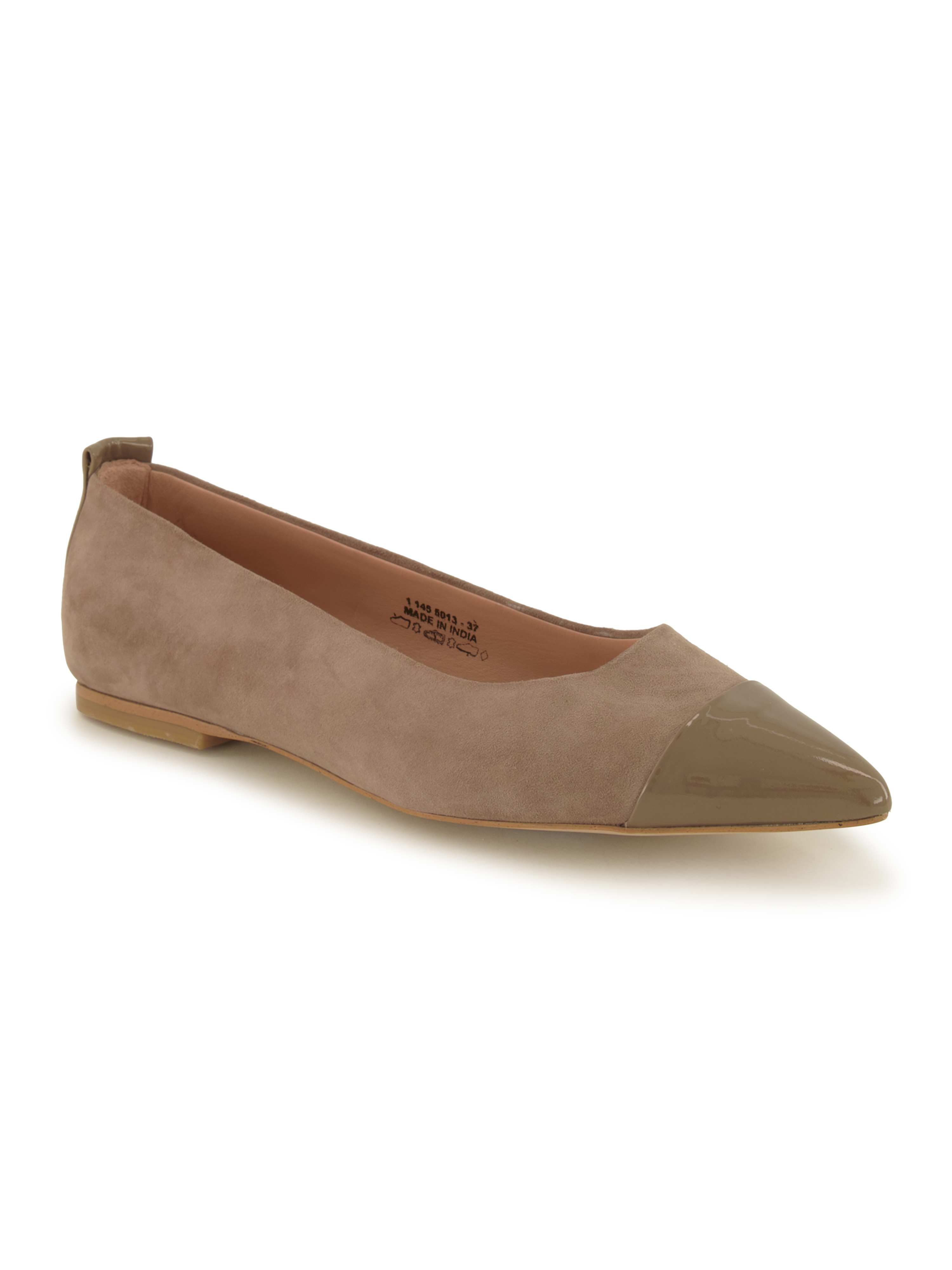 Varese Ballerina, Damen , Taupe 37