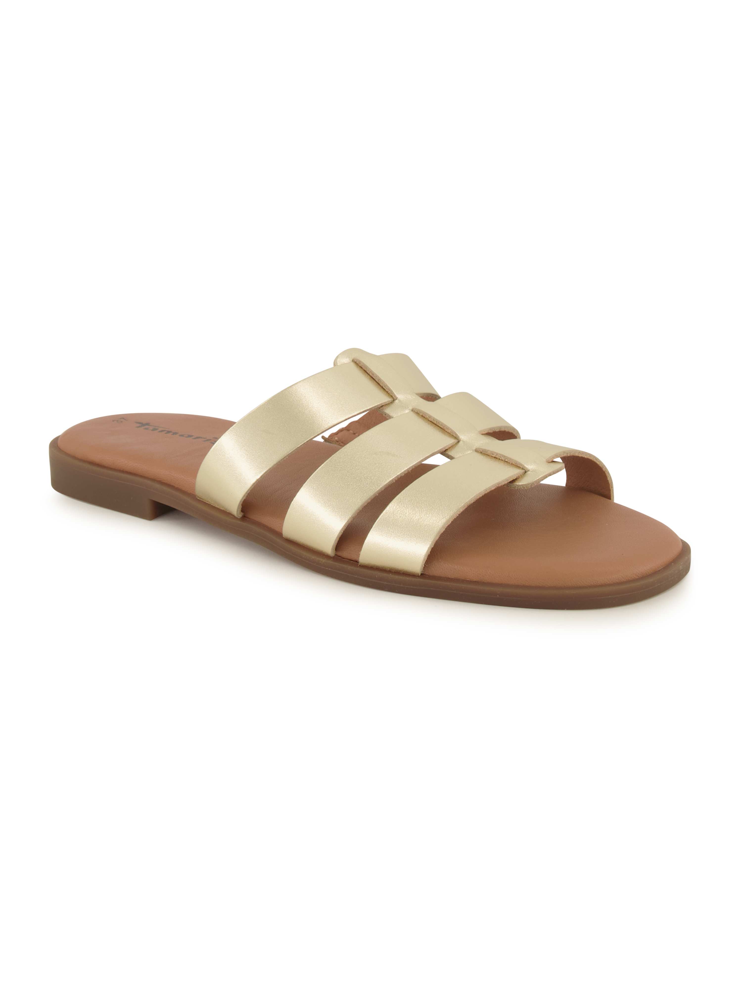 Tamaris Pantolette, Damen , Gold 37