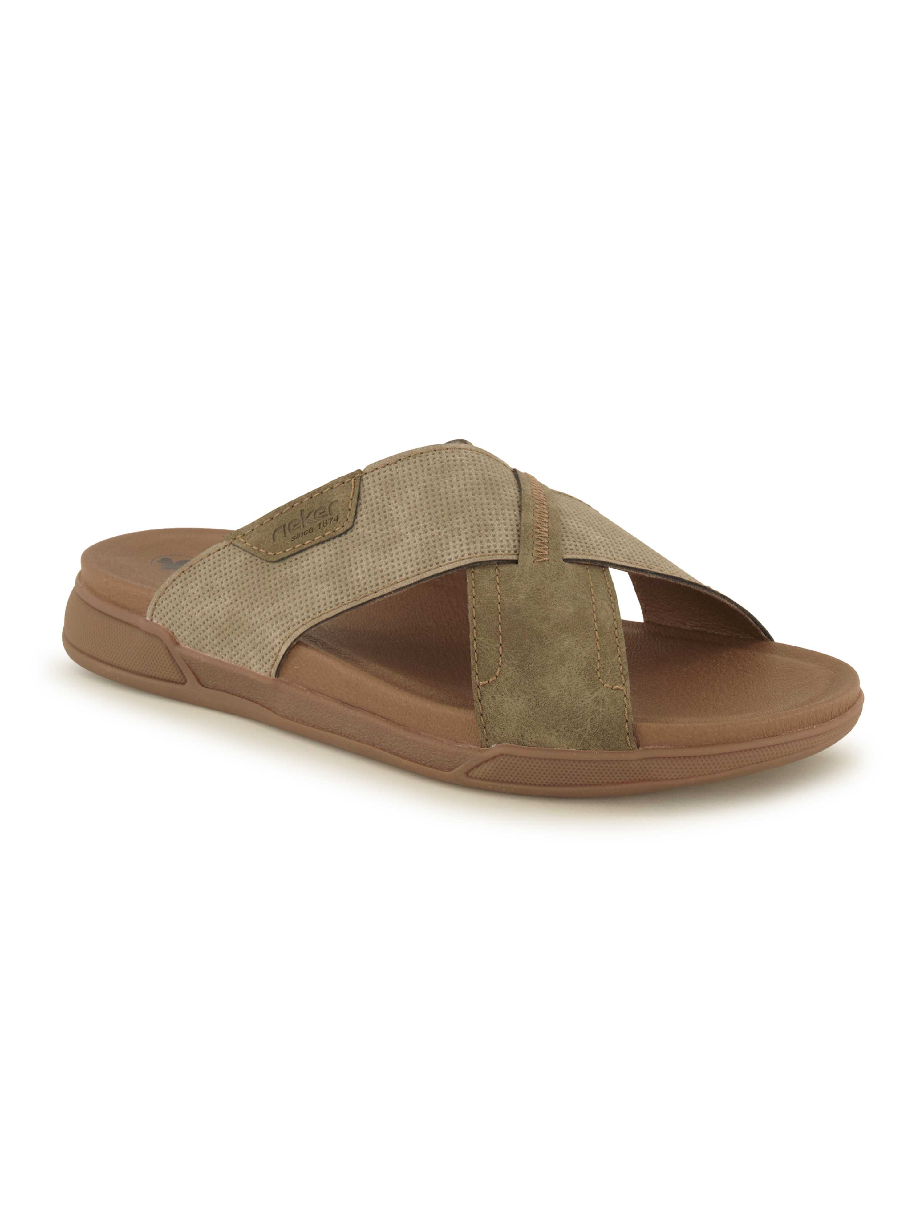 Rieker Pantolette, Herren , Grün 40