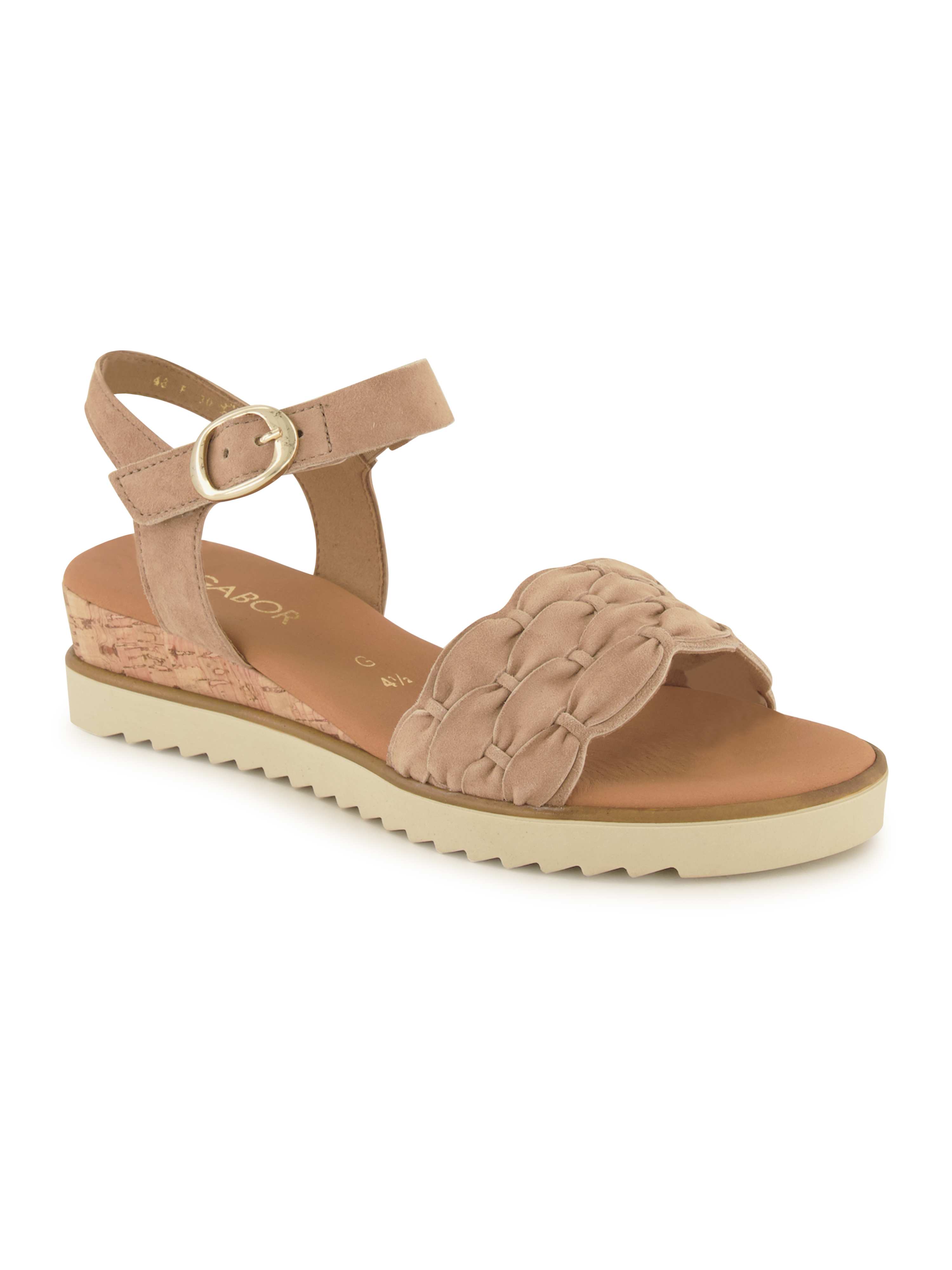 Gabor Sandalette, Damen , Beige 3.5