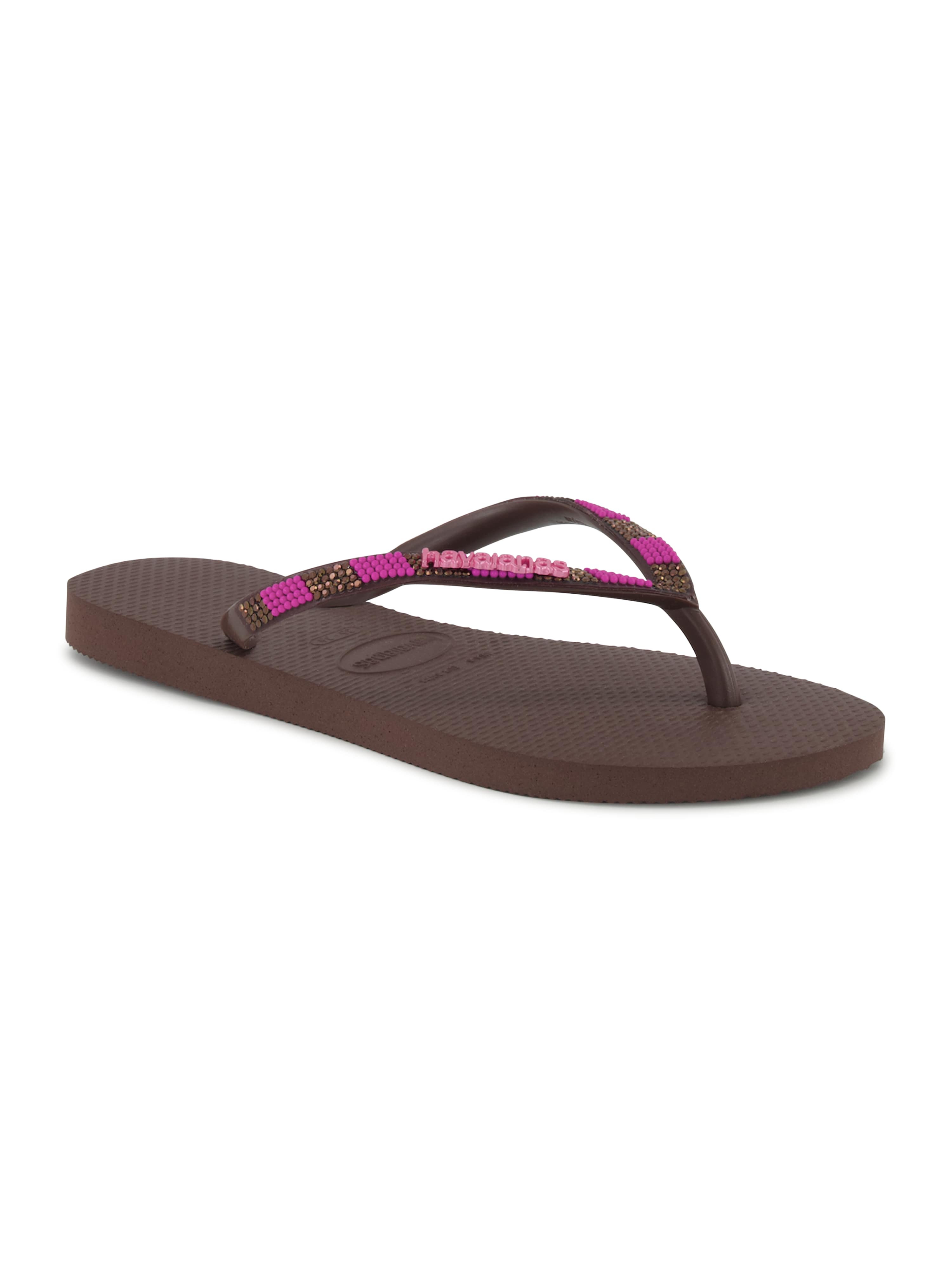 Havaianas Pantoletten-Zehentrenner, Damen , Braun 37/38