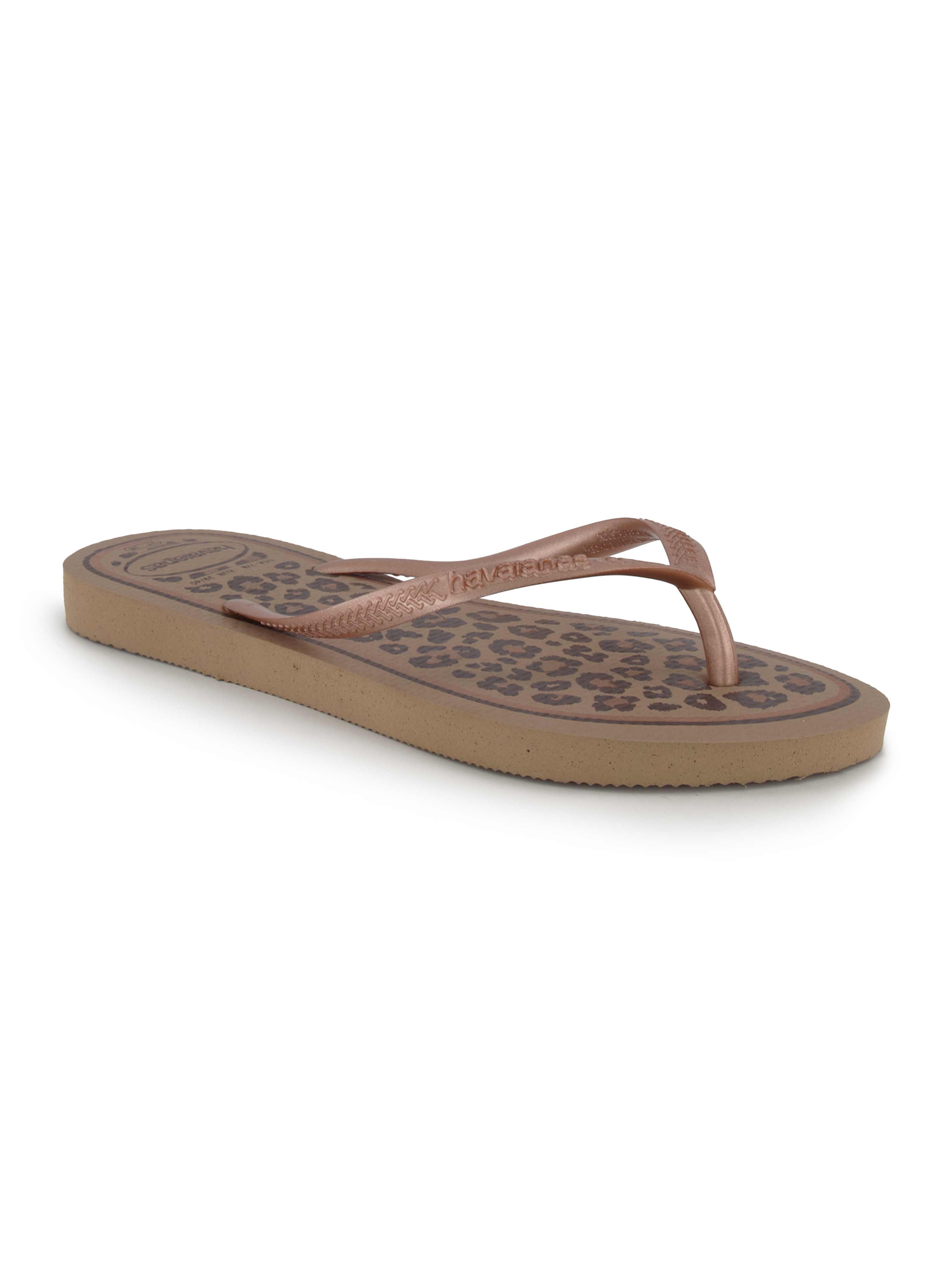 Havaianas Pantoletten-Zehentrenner, Damen , Gold 35/36