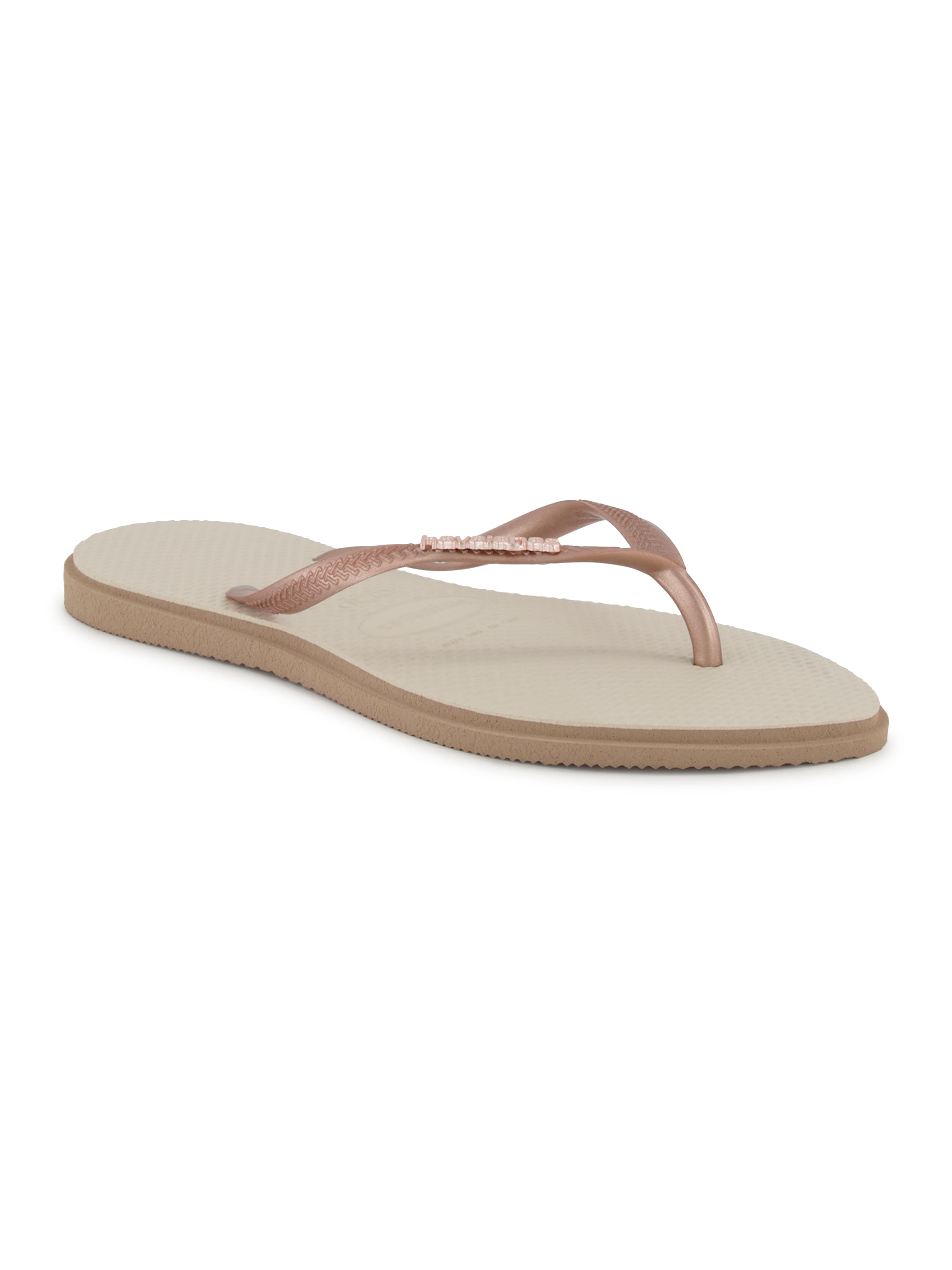 Havaianas Pantoletten-Zehentrenner, Damen , Gold 35/36