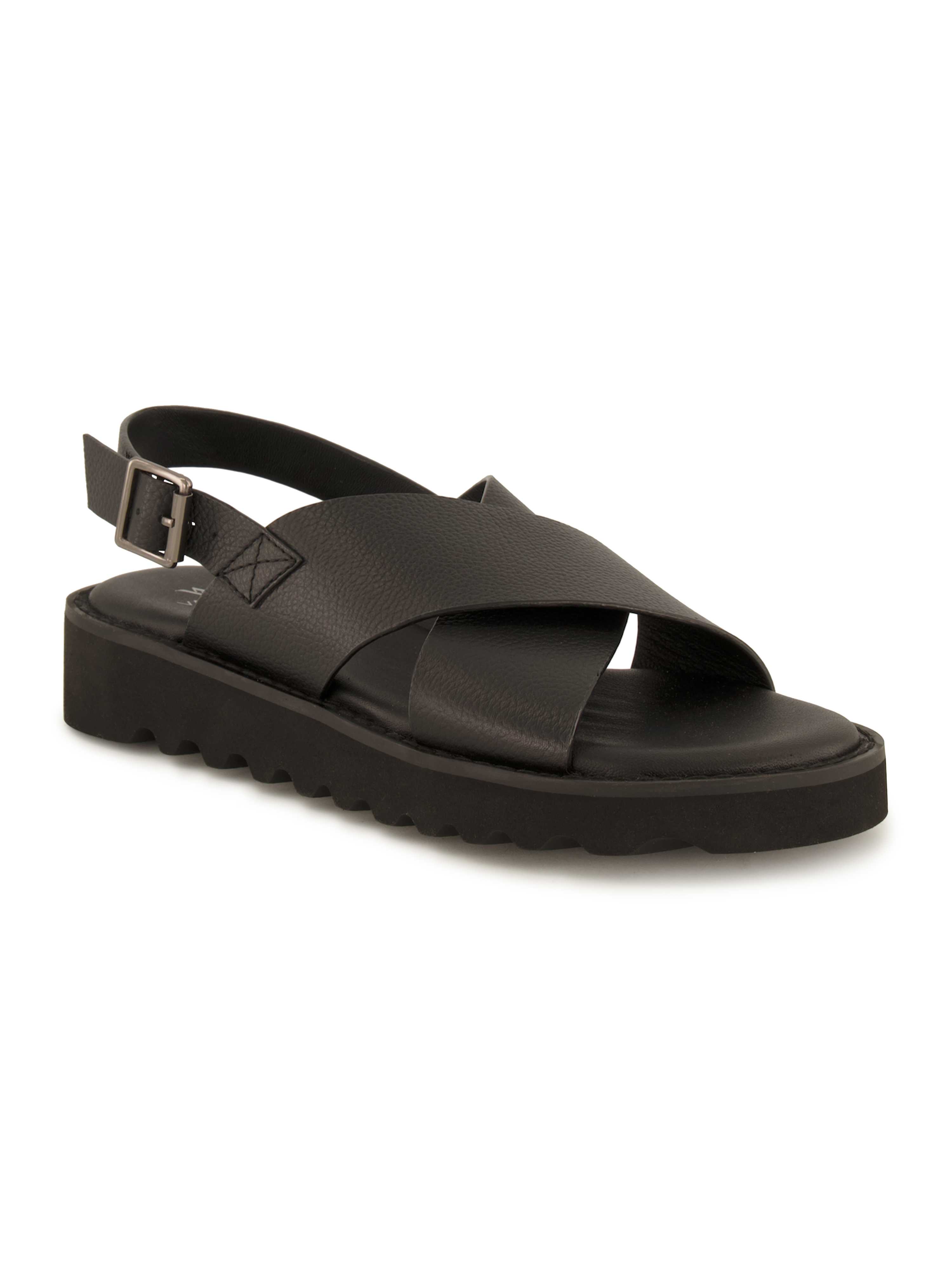 Varese Sandale, Damen , Schwarz 36