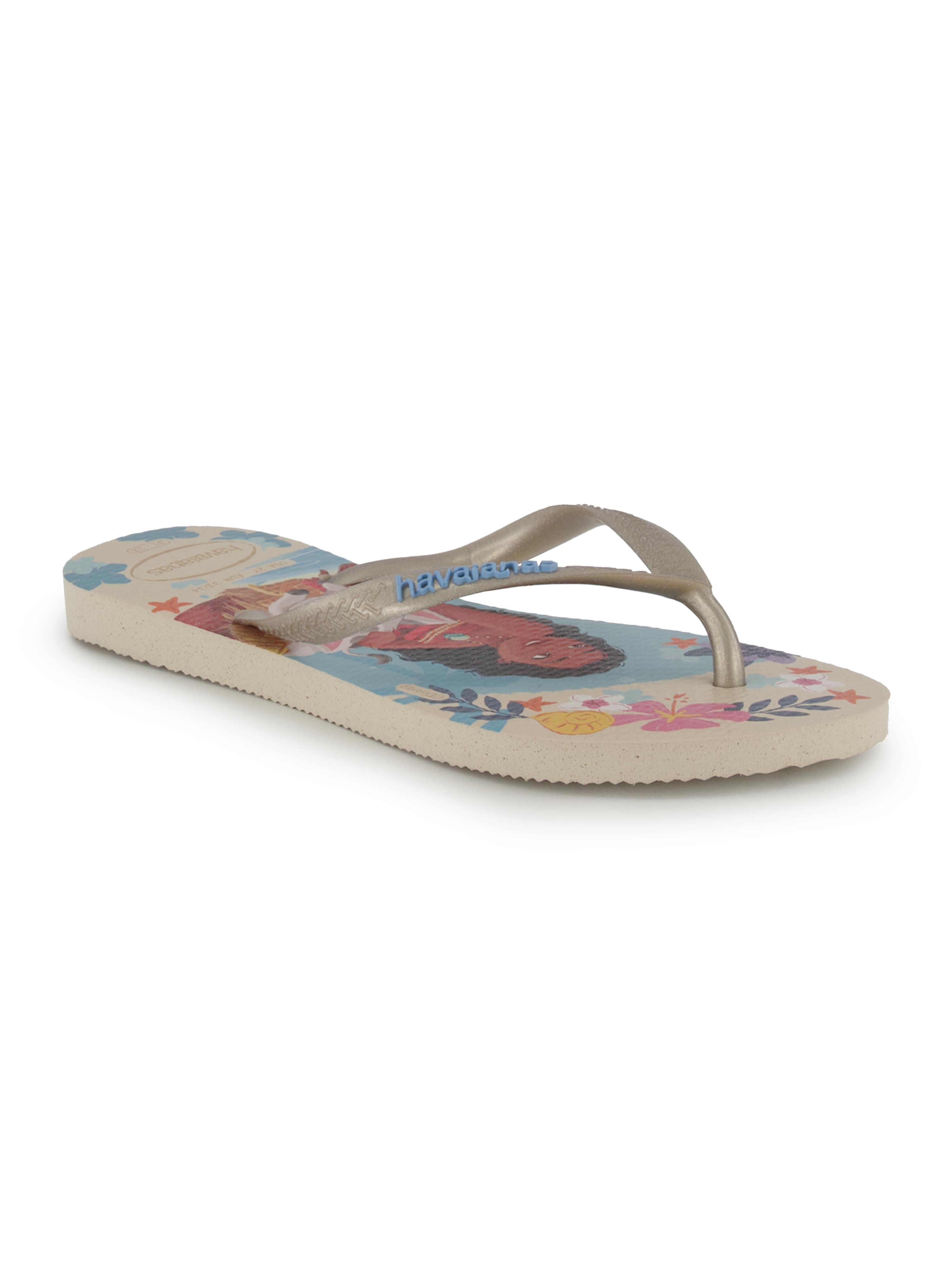 Havaianas Sandalen-Zehentrenner, Kinder , Beige 23/24