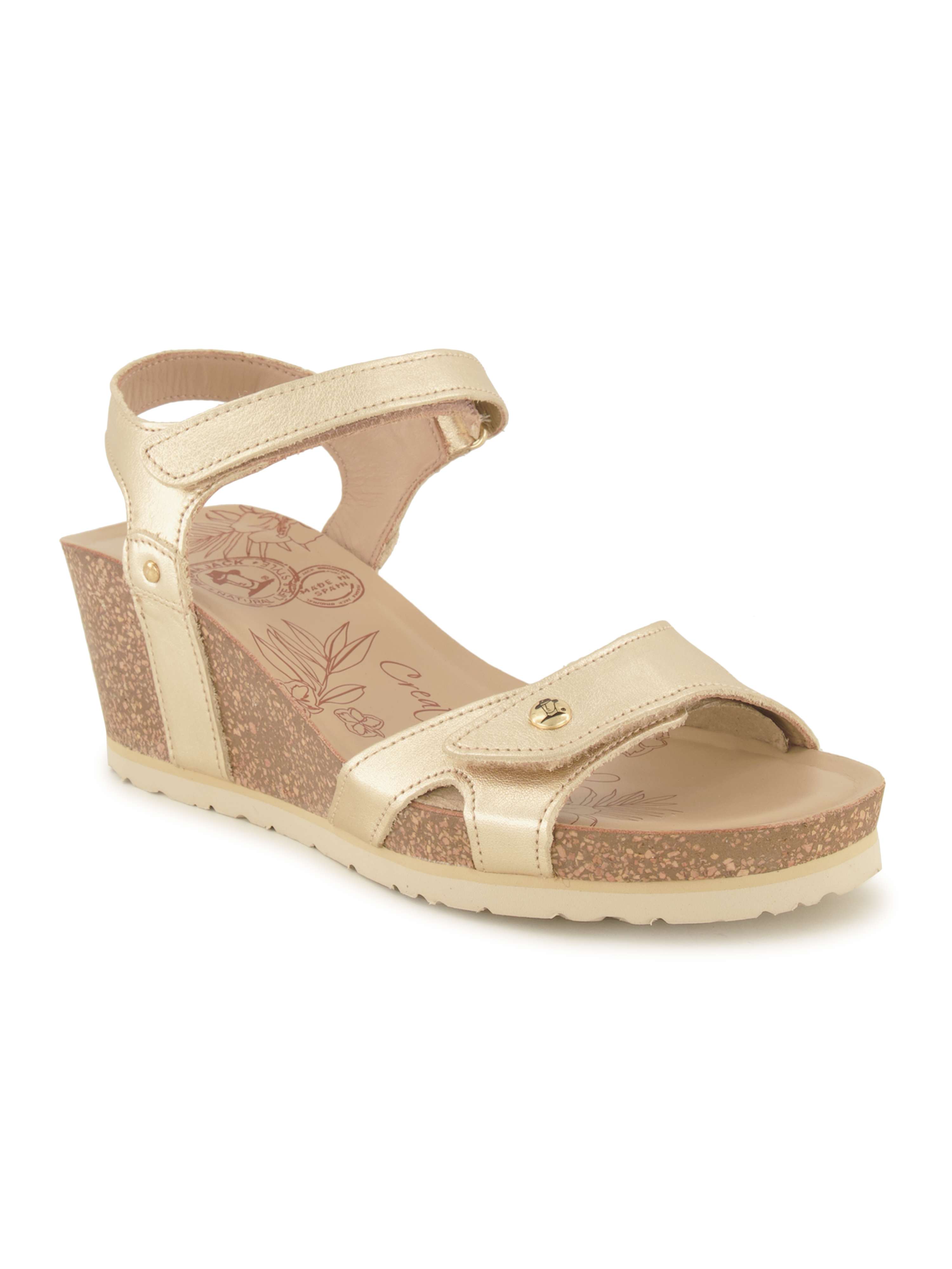 Panama Jack Sandalette, Damen , Gold 36