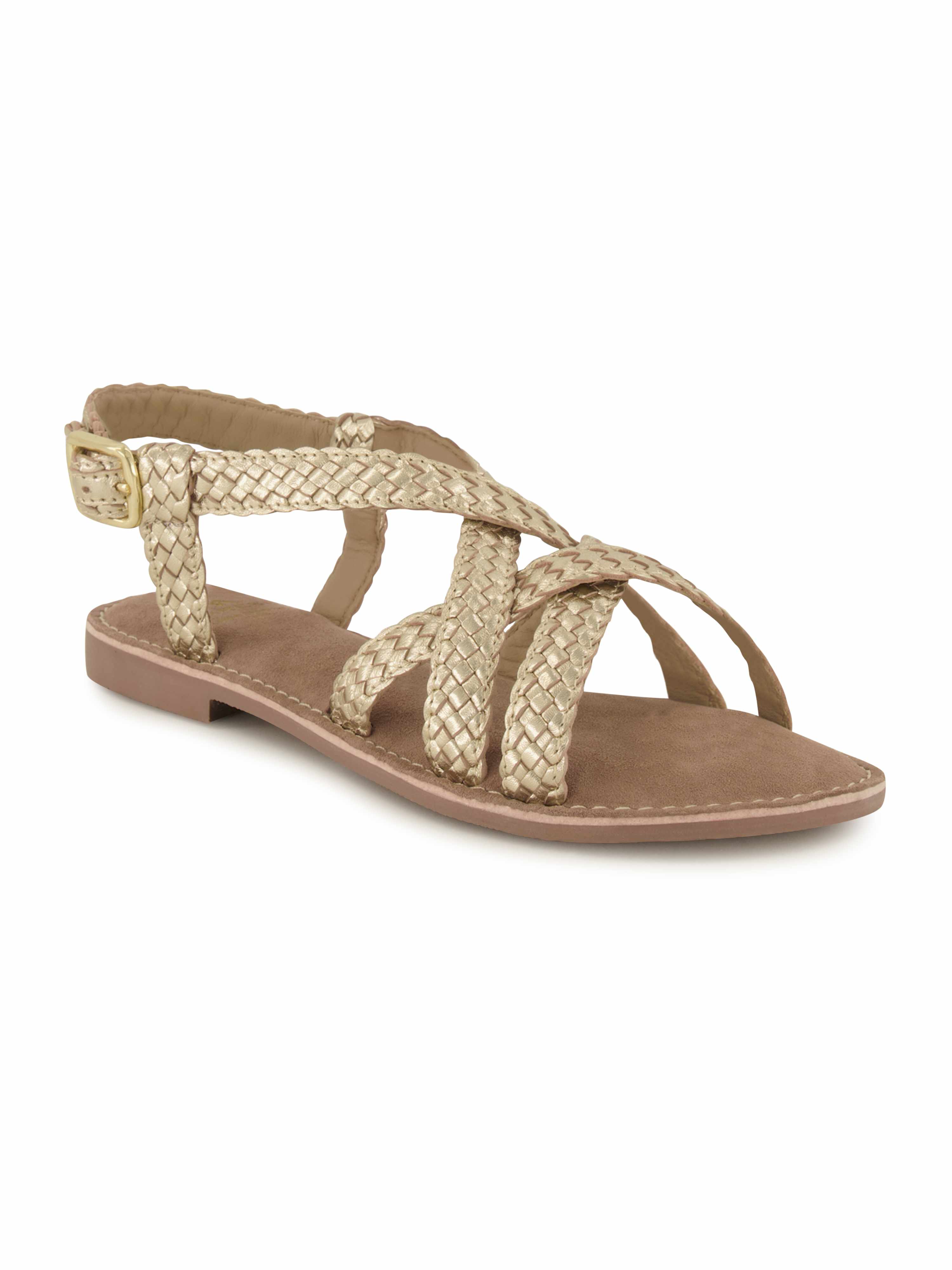 Varese Sandale, Damen , Gold 36