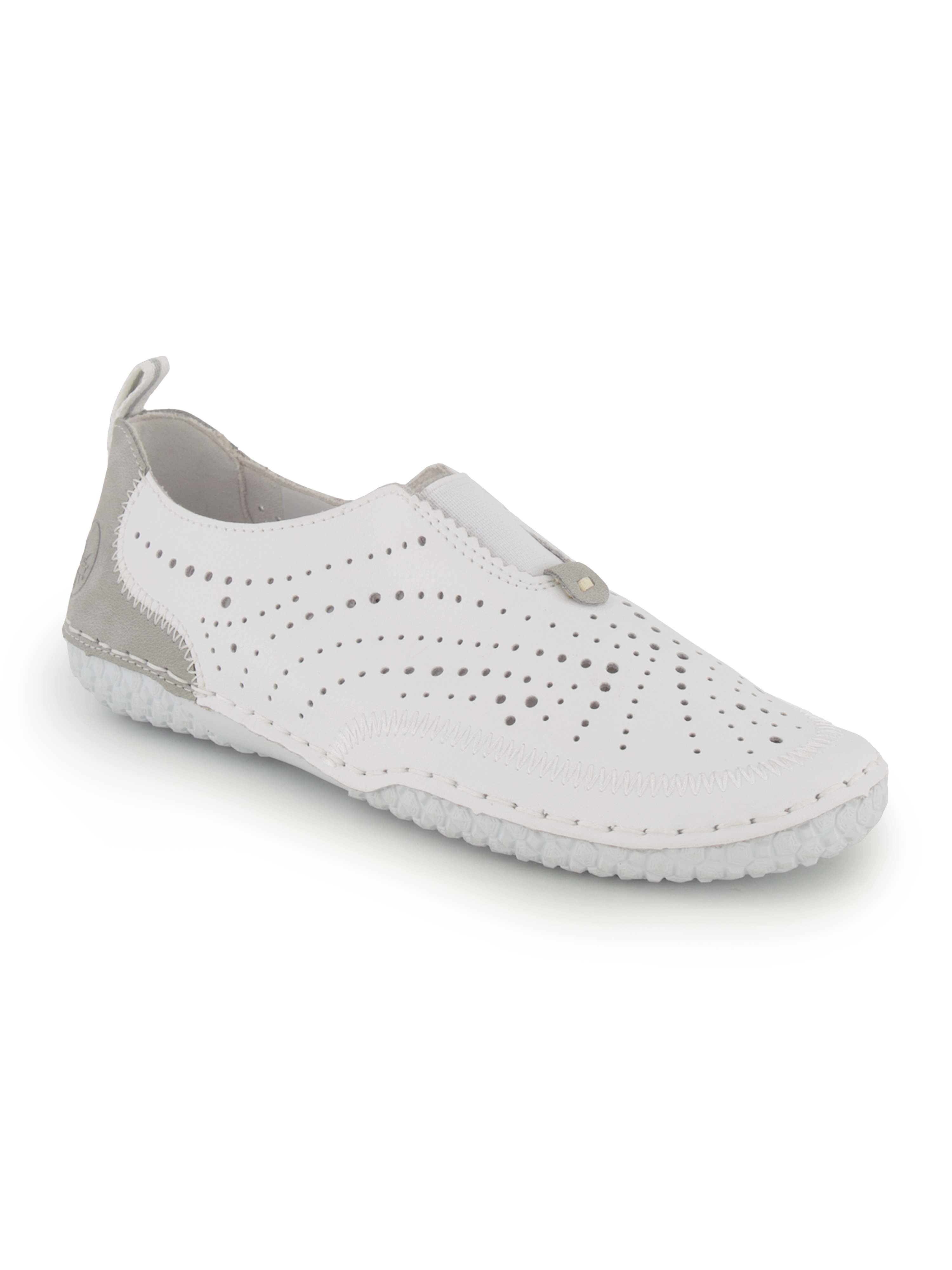 Rieker Halbschuh, Damen , Weiss 37