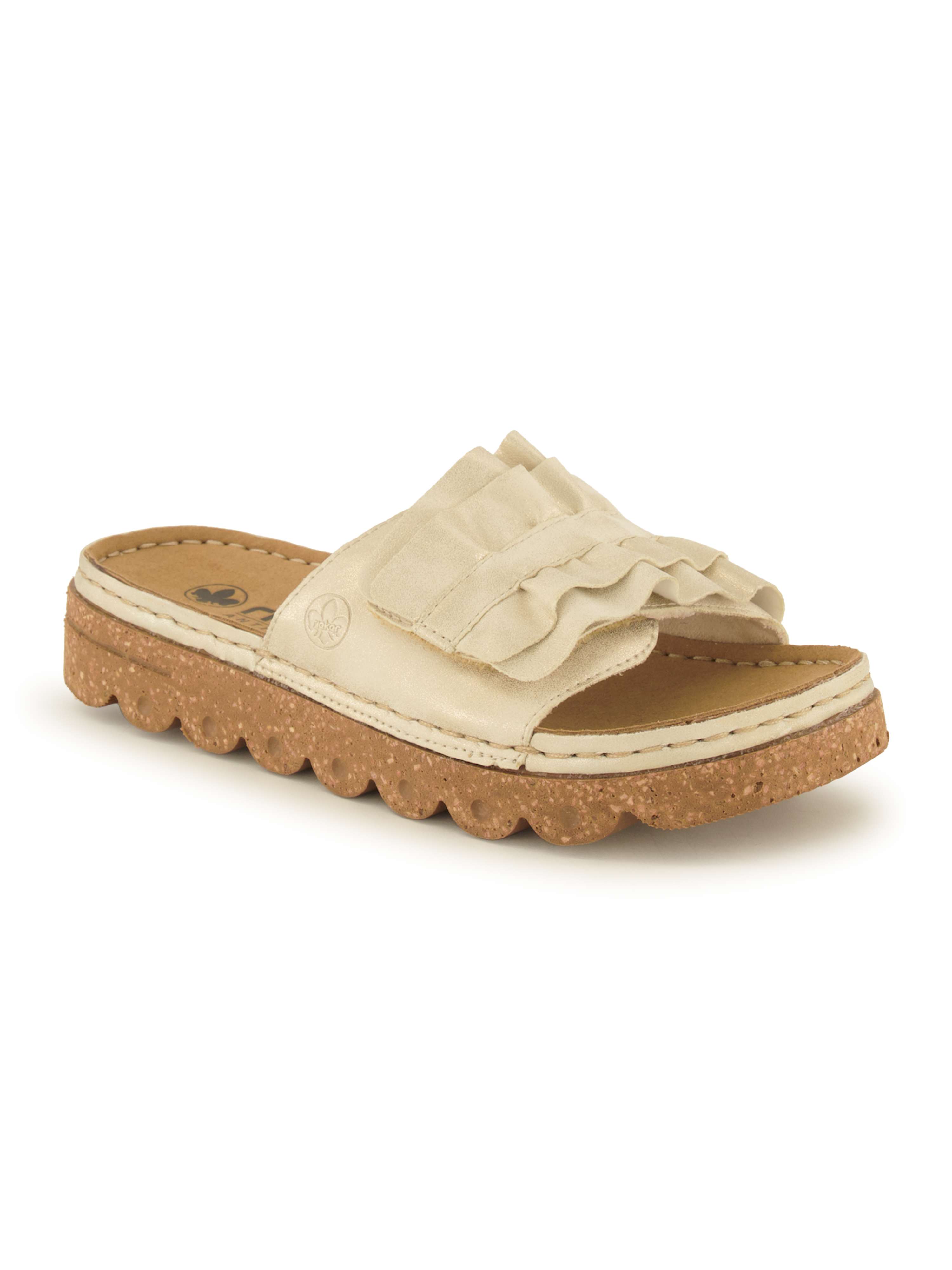 Rieker Pantolette, Damen , Gold 37