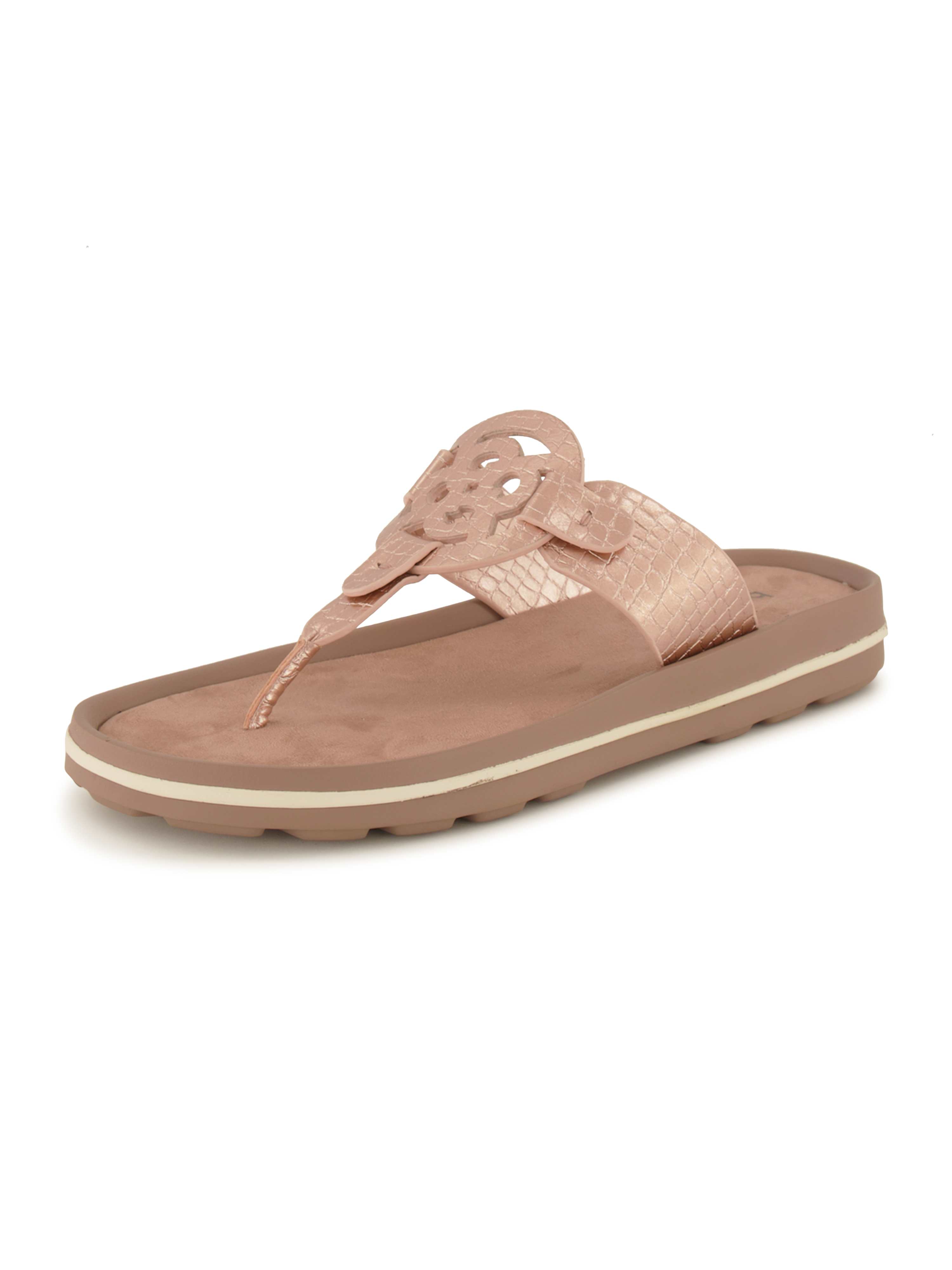 bugatti Pantoletten-Zehentrenner, Damen , Rosa 36