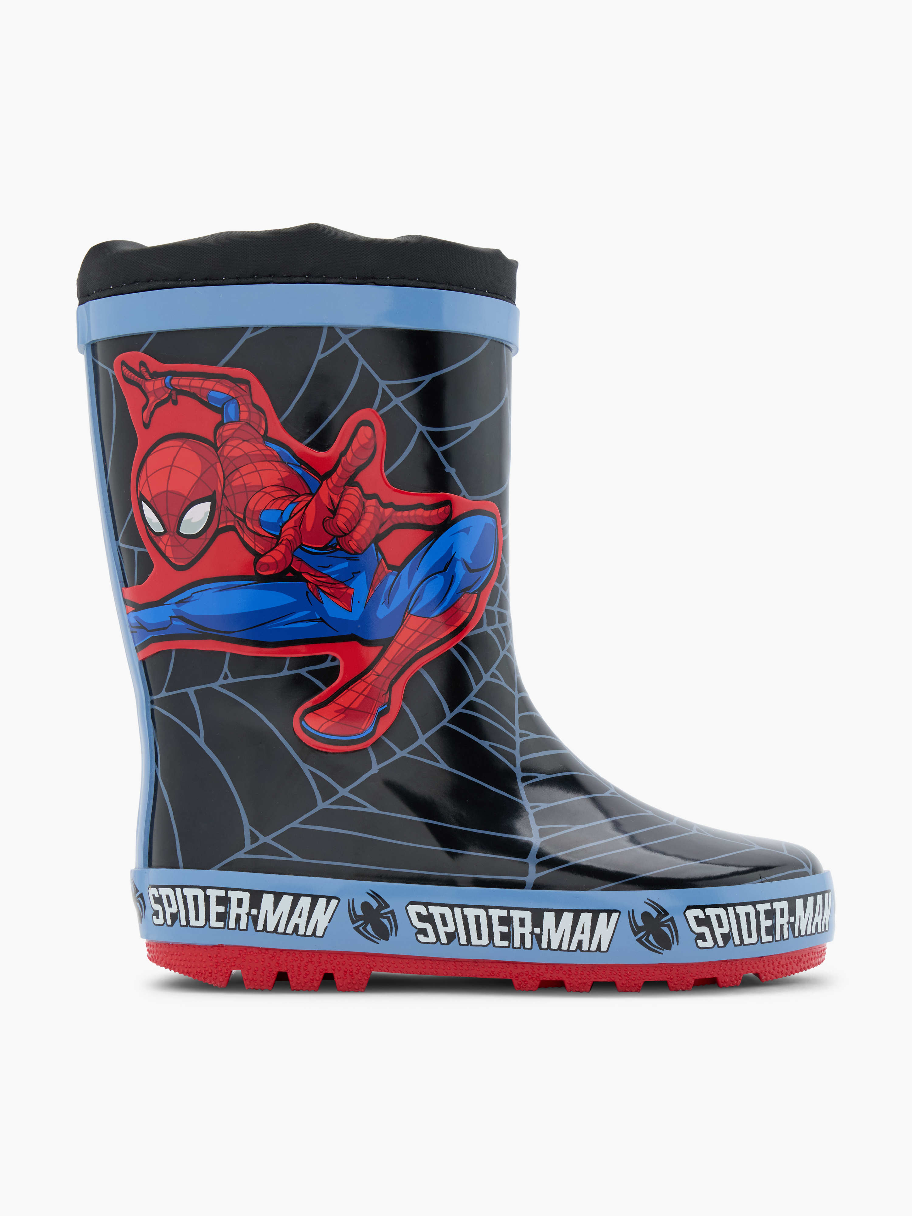 Spider-Man Gummistiefel, Kinder , Schwarz 25