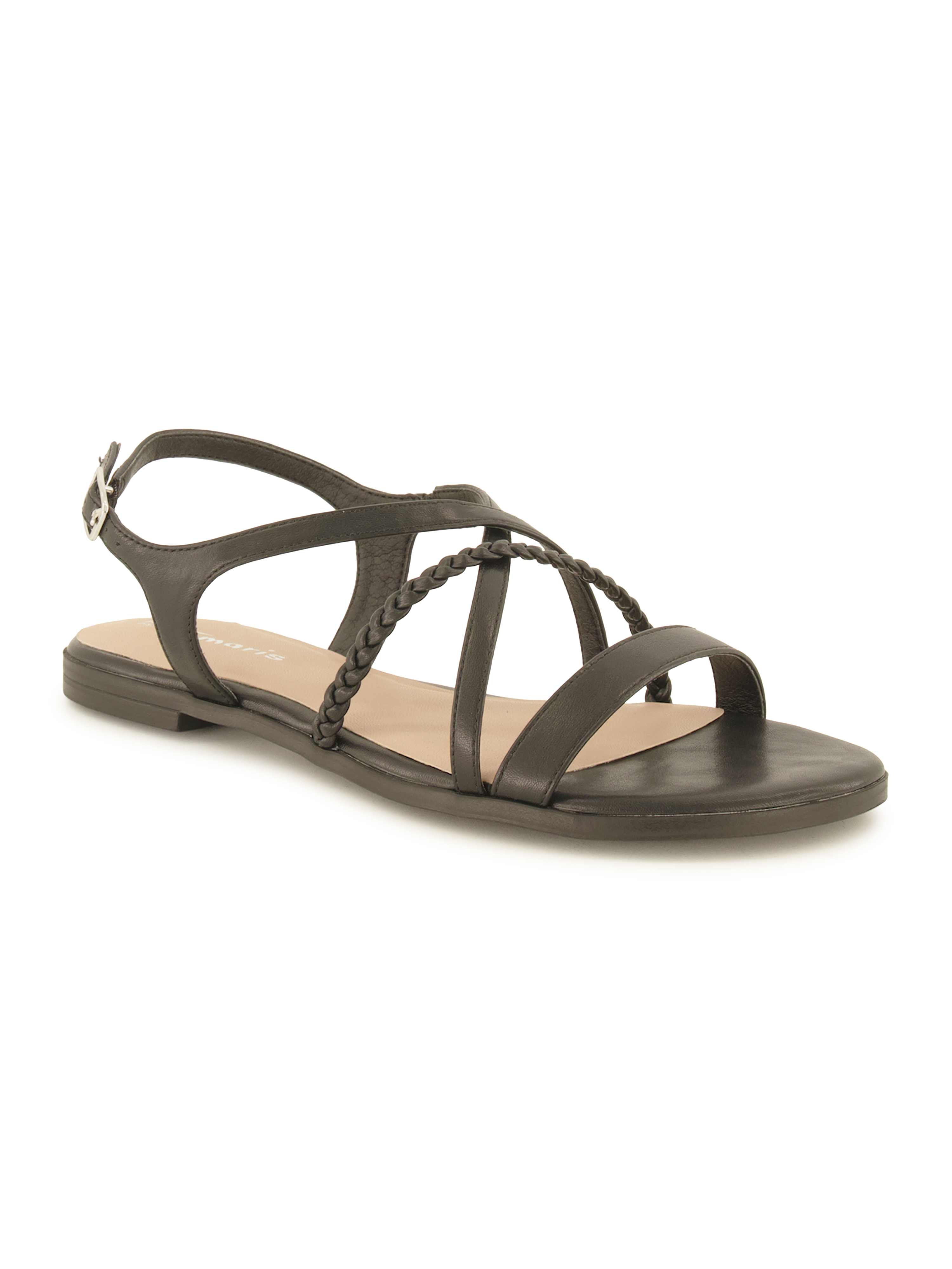 Tamaris Sandale, Damen , Schwarz 36