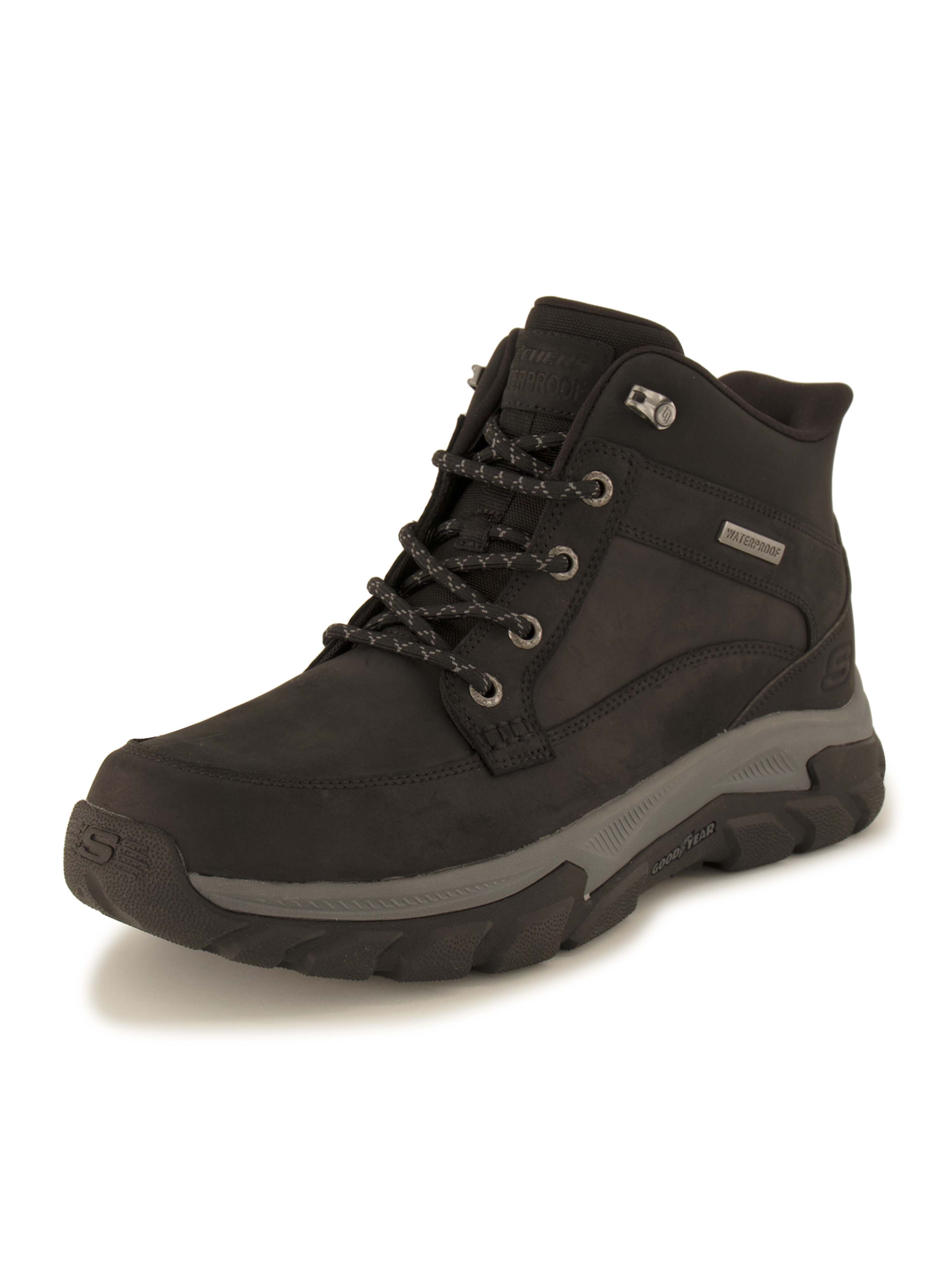 Skechers Schnürboots, Herren , Schwarz 40