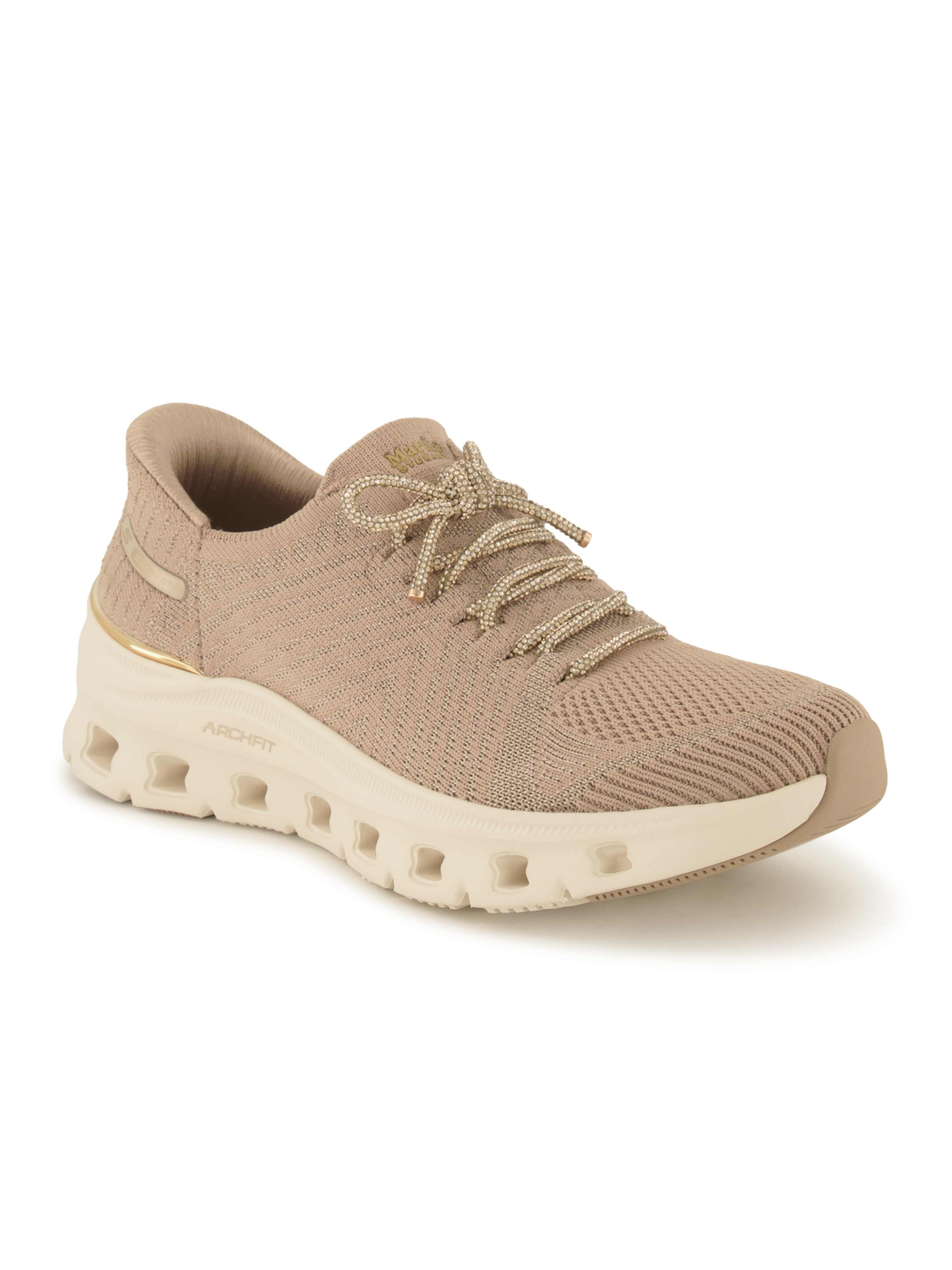 Skechers Sneaker, Damen , Taupe 36.5