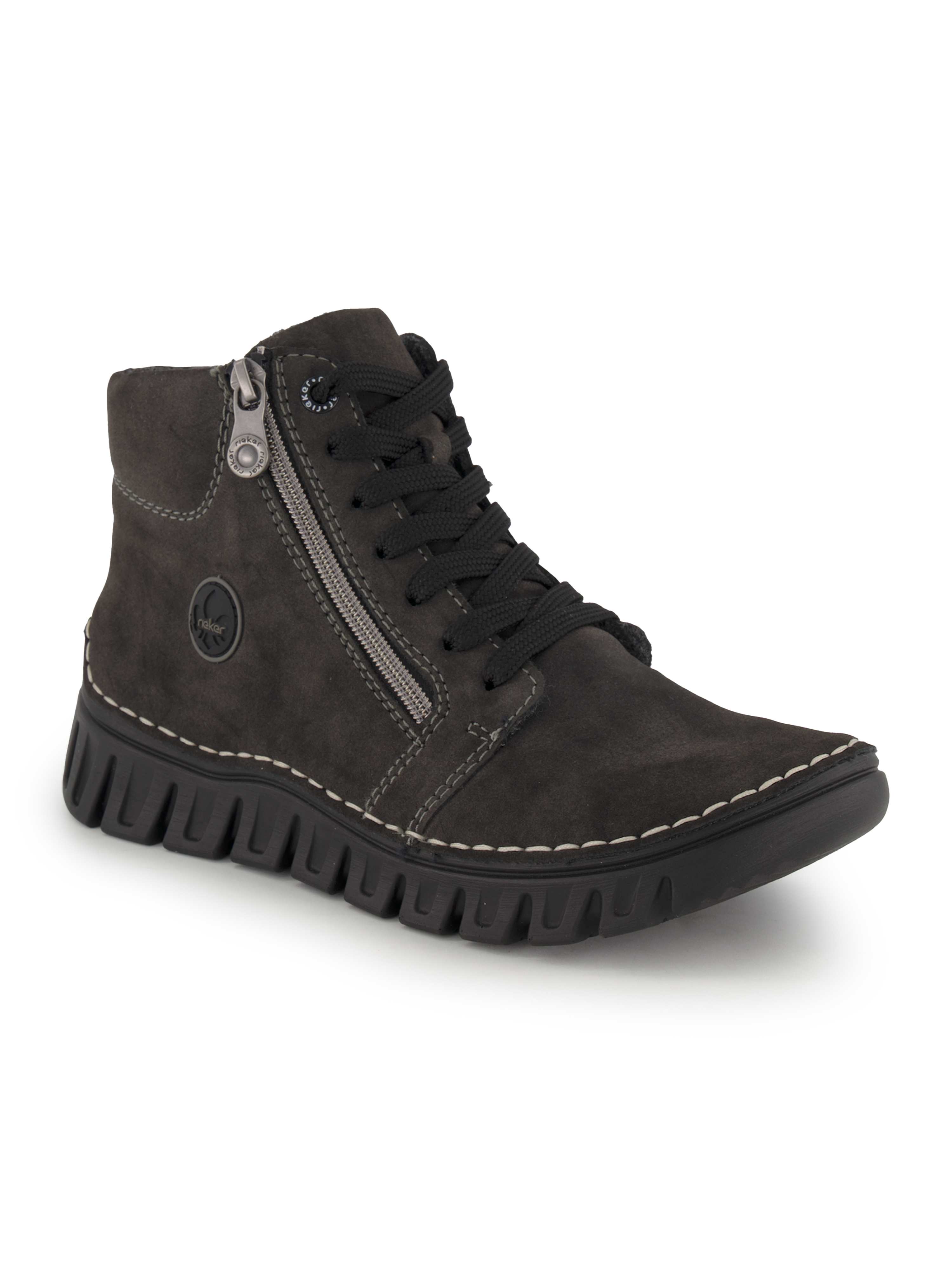 Rieker Halbschuh, Damen , Anthrazit 37