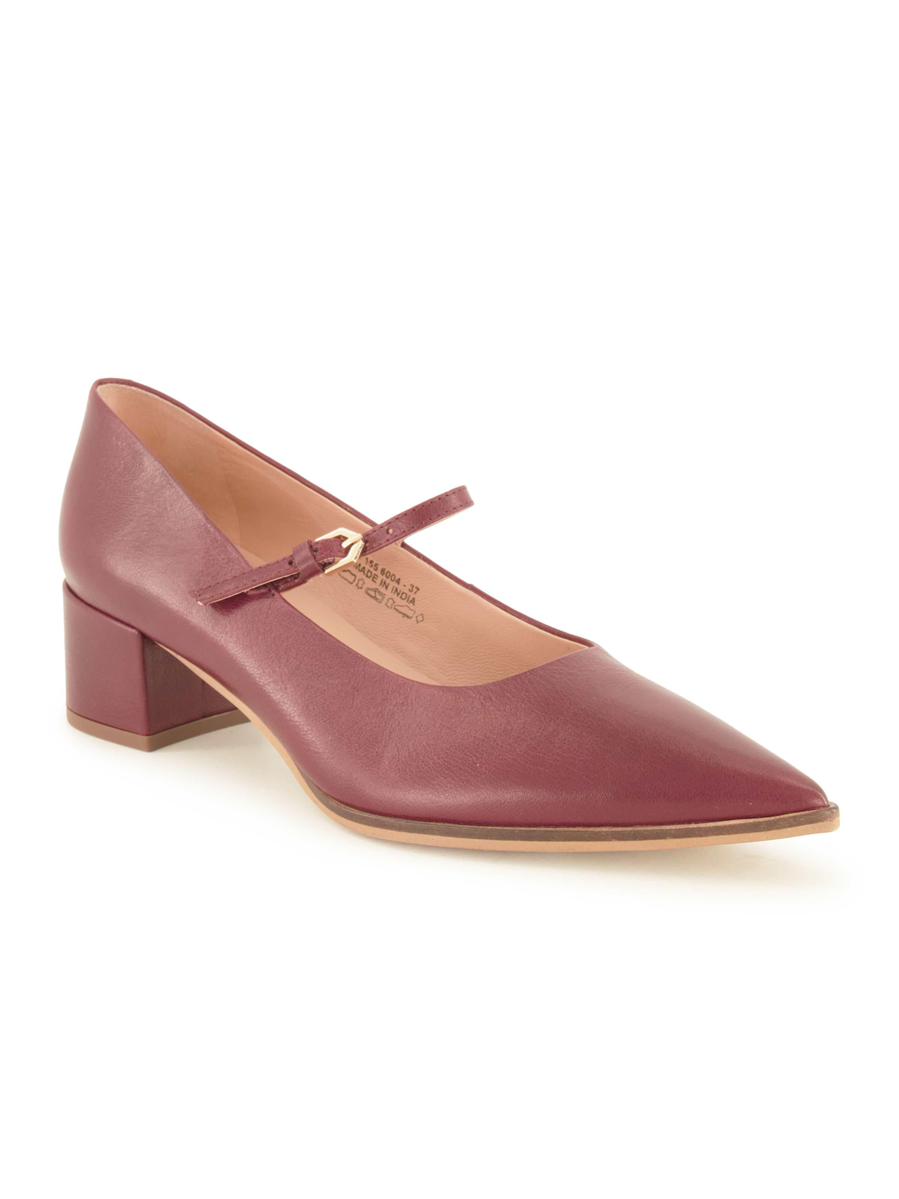 Varese Spangenpumps, Damen , Bordeaux 36