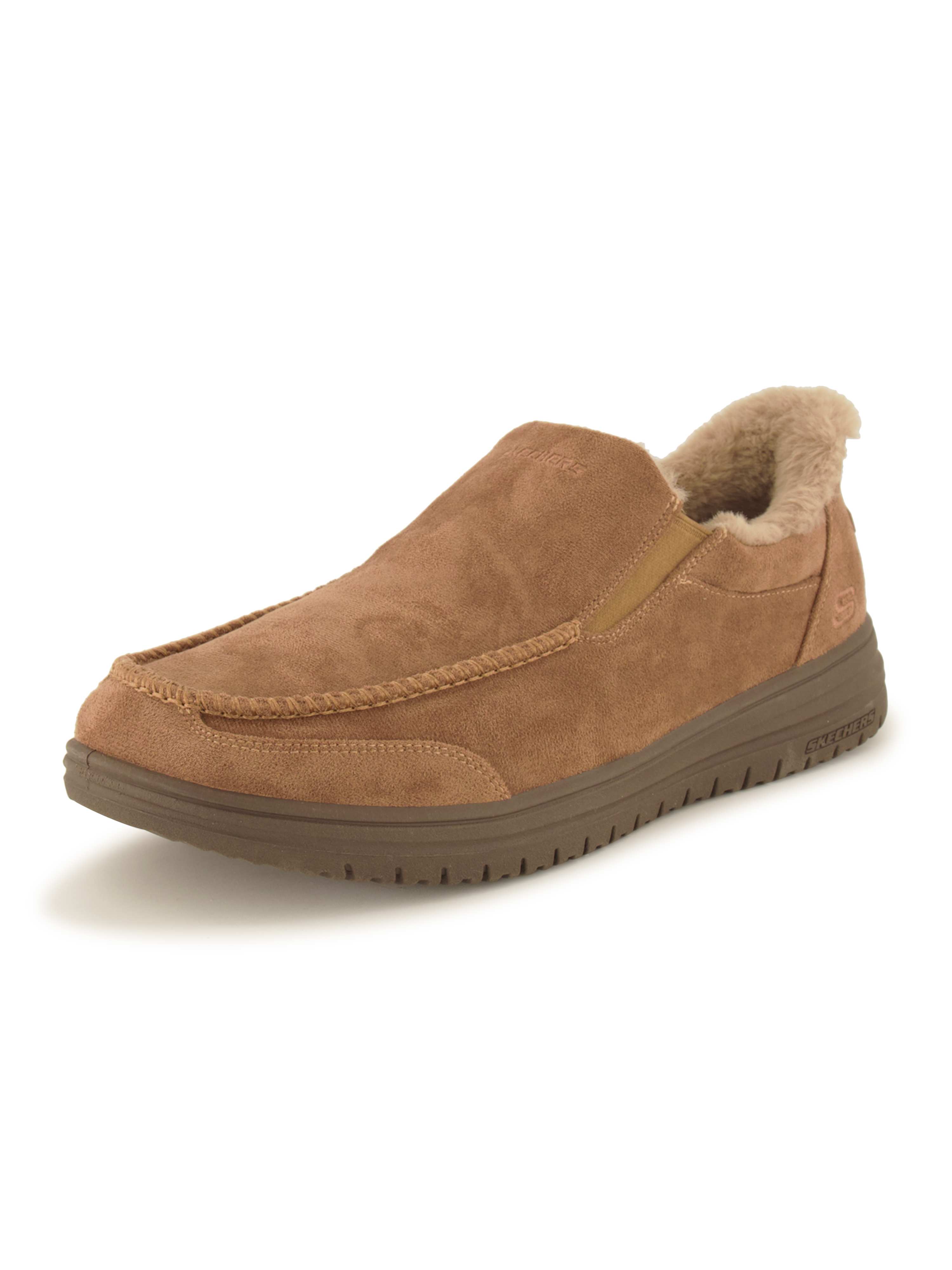 Skechers Geschlossener Hausschuh, Herren , Braun 41