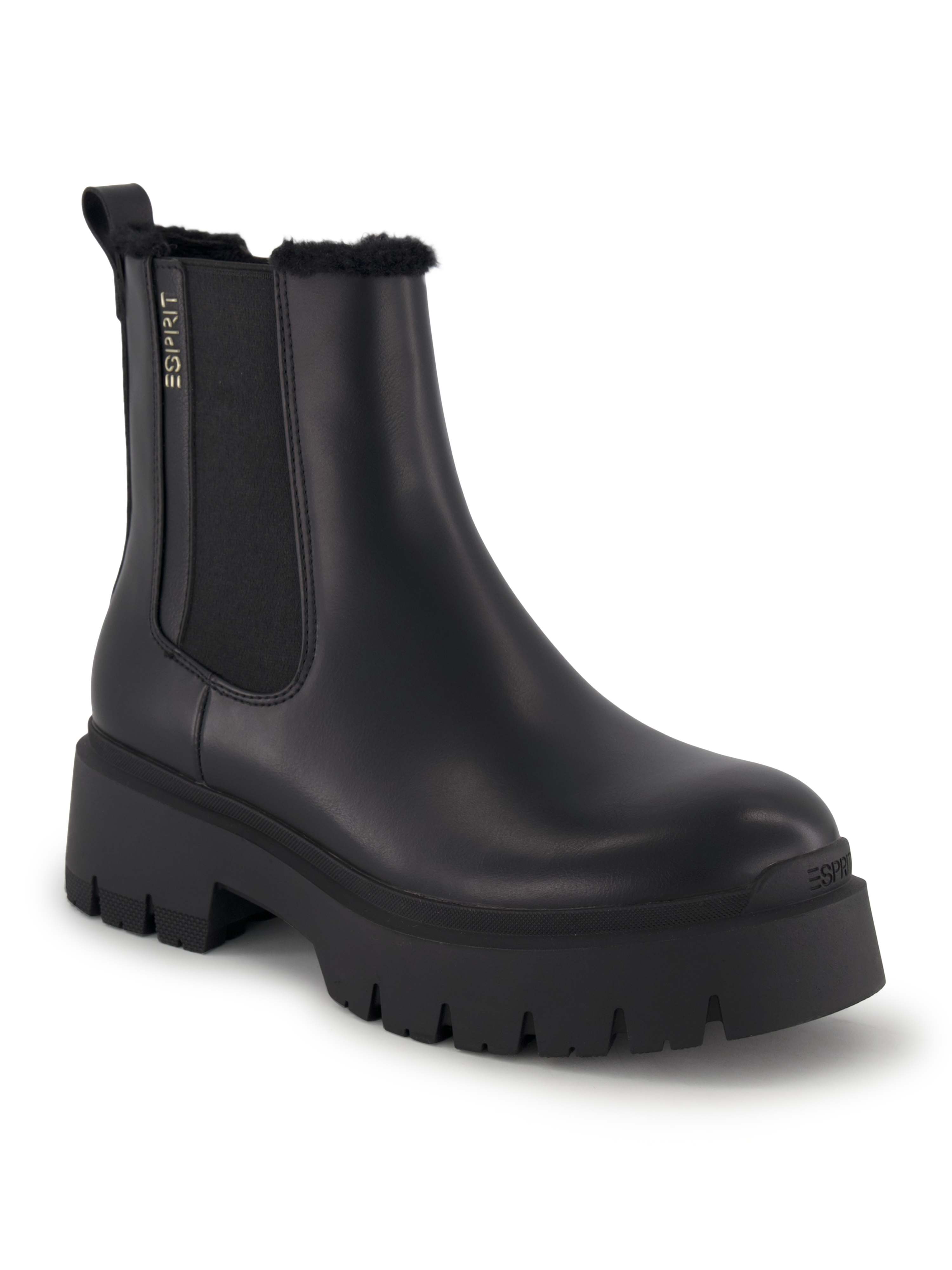 ESPRIT Chelsea Boot, Damen , Schwarz 36