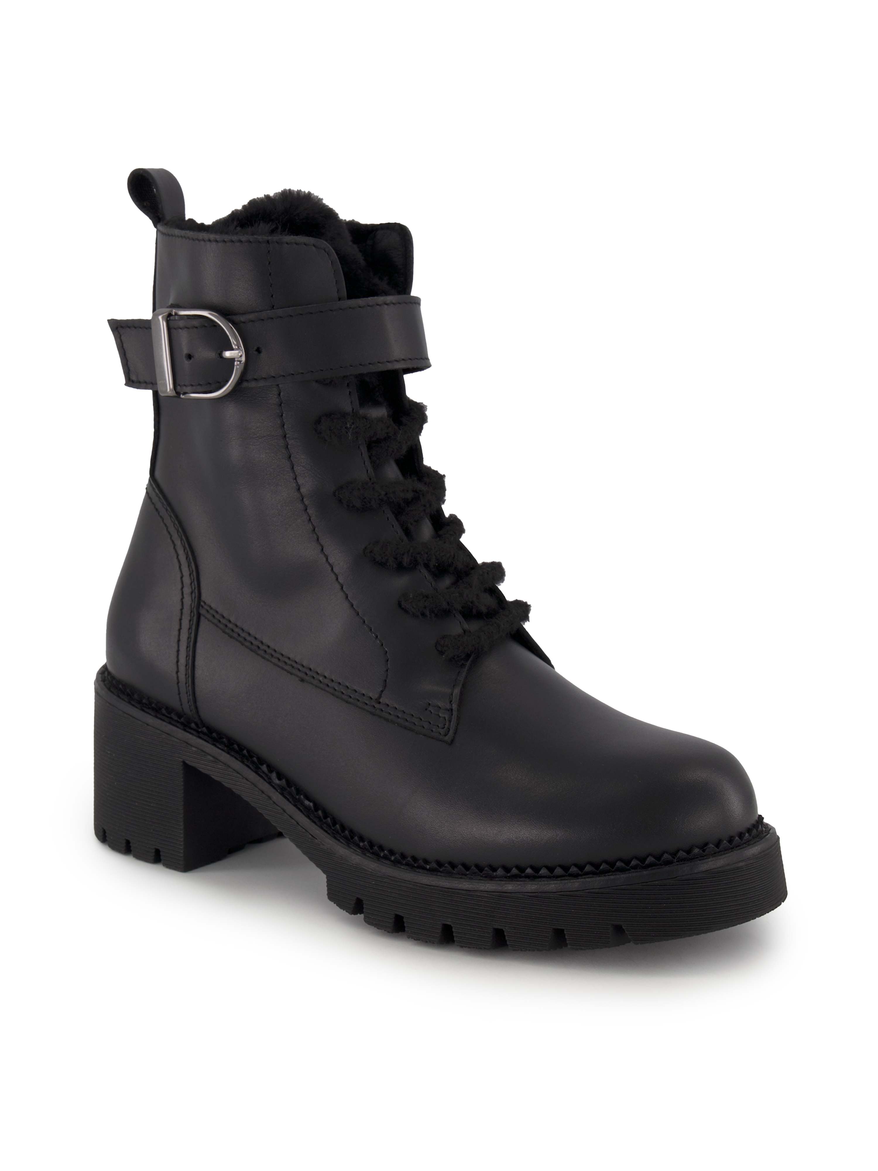 Varese Schnürboots, Damen , Schwarz 37