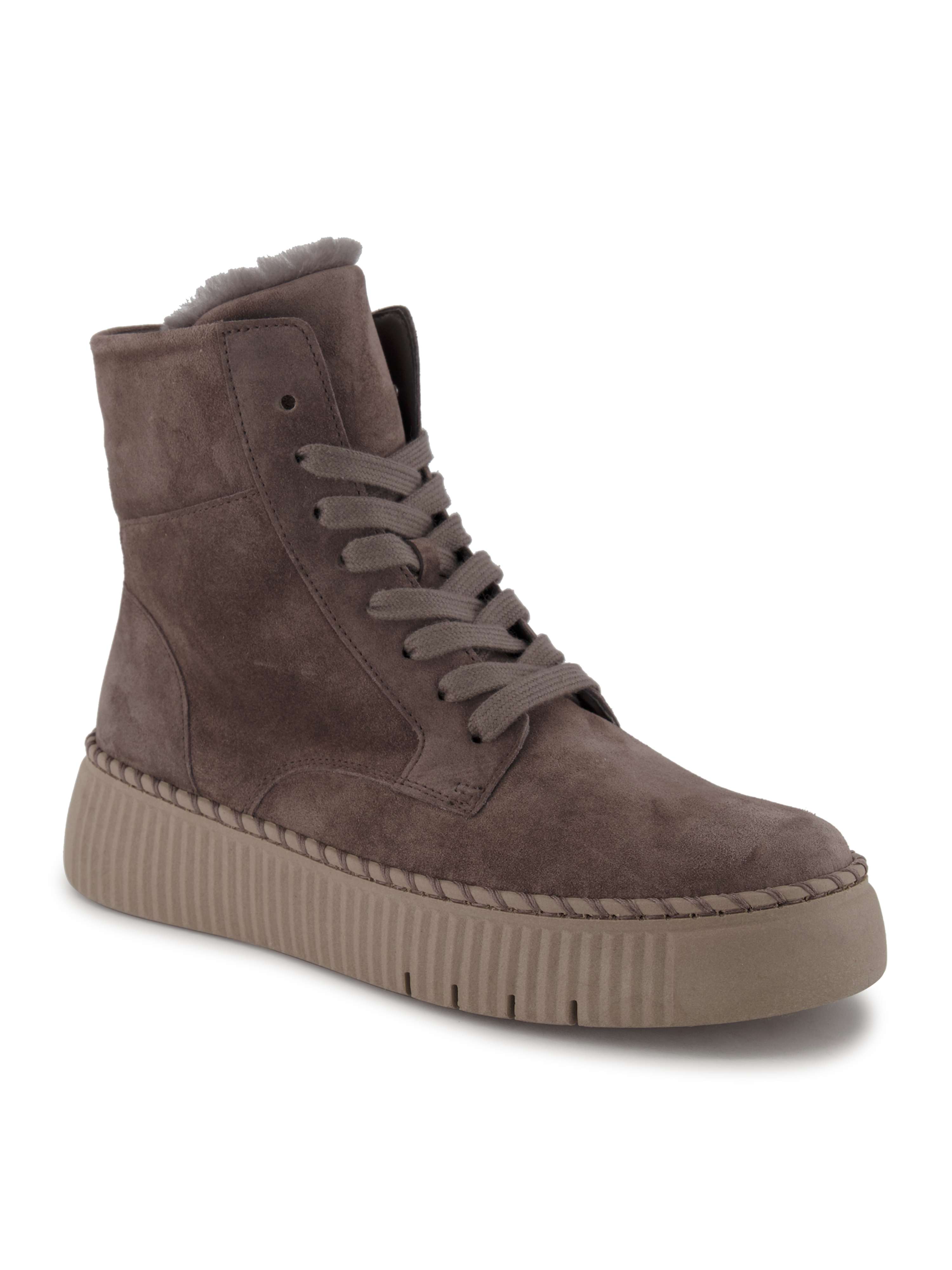 Gabor Schnürboots, Damen , Taupe 3.5