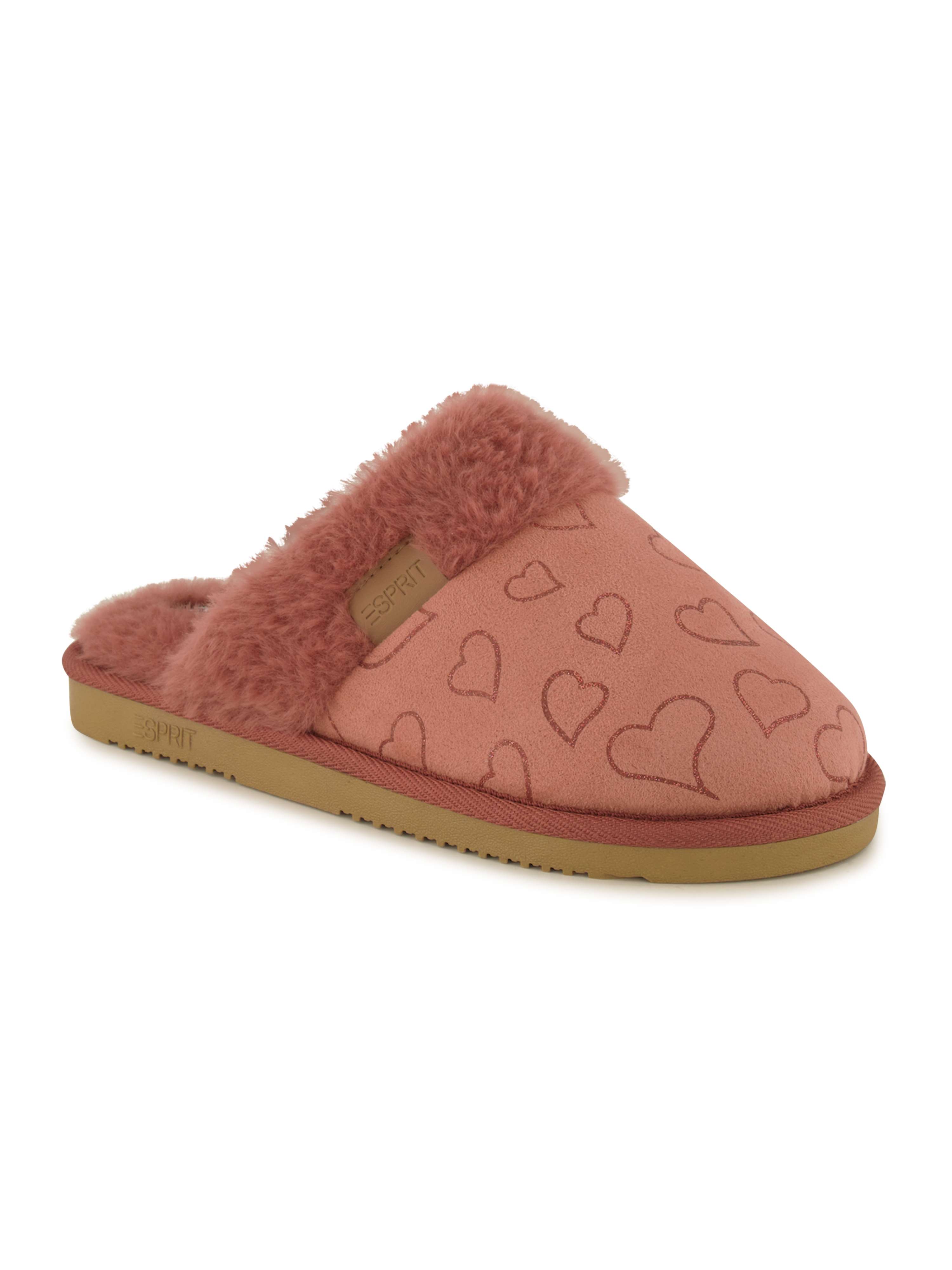 ESPRIT Geschlossener Hausschuh, Damen , Rosa 37