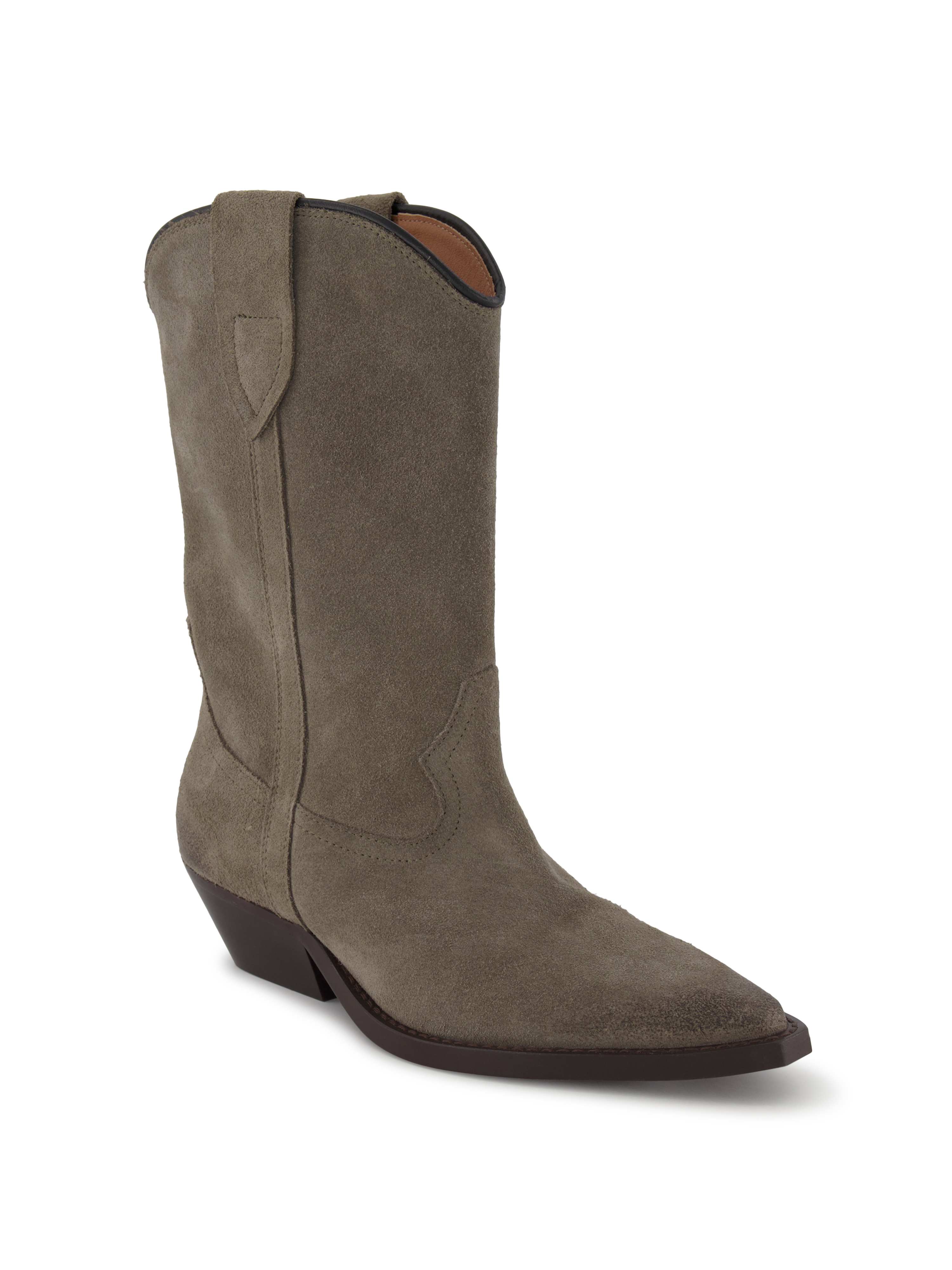 Studio Amo Cowboy Boots, Damen , Grün 36