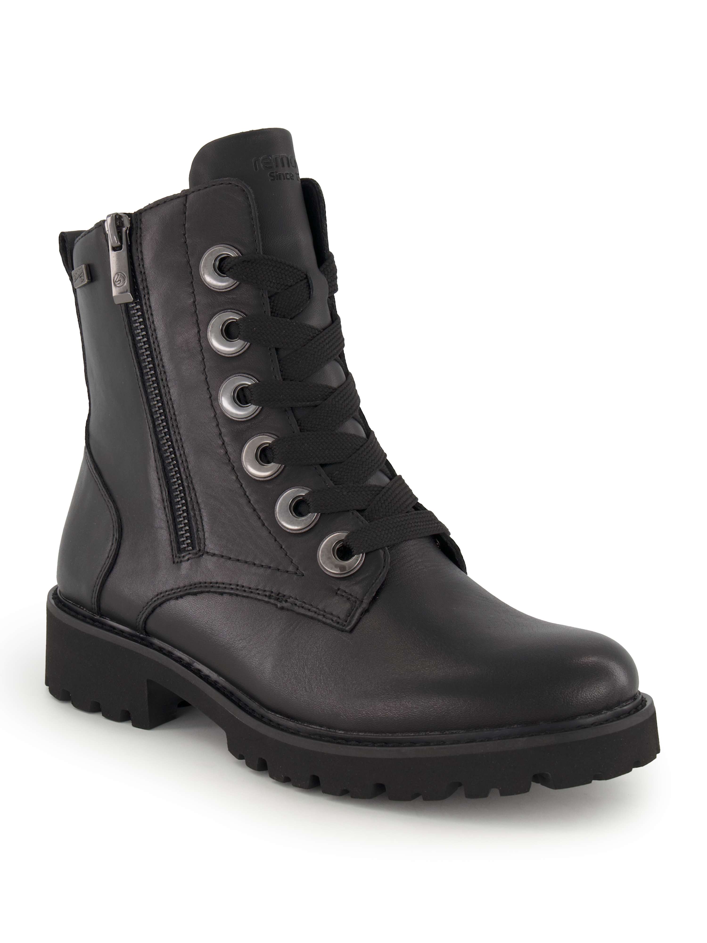remonte Schnürboots, Damen , Schwarz 36