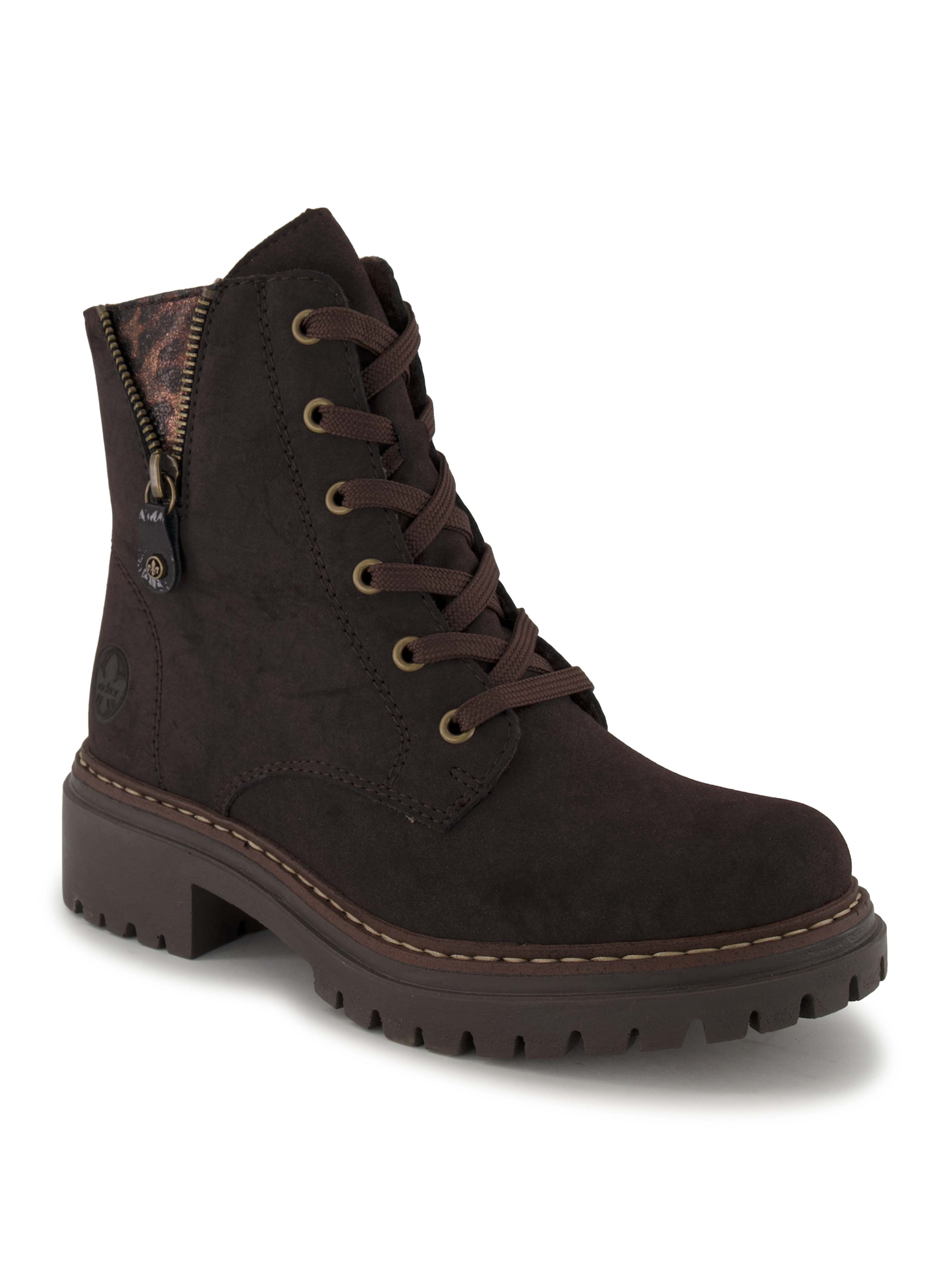 Rieker Schnürboots, Damen , Beige 38