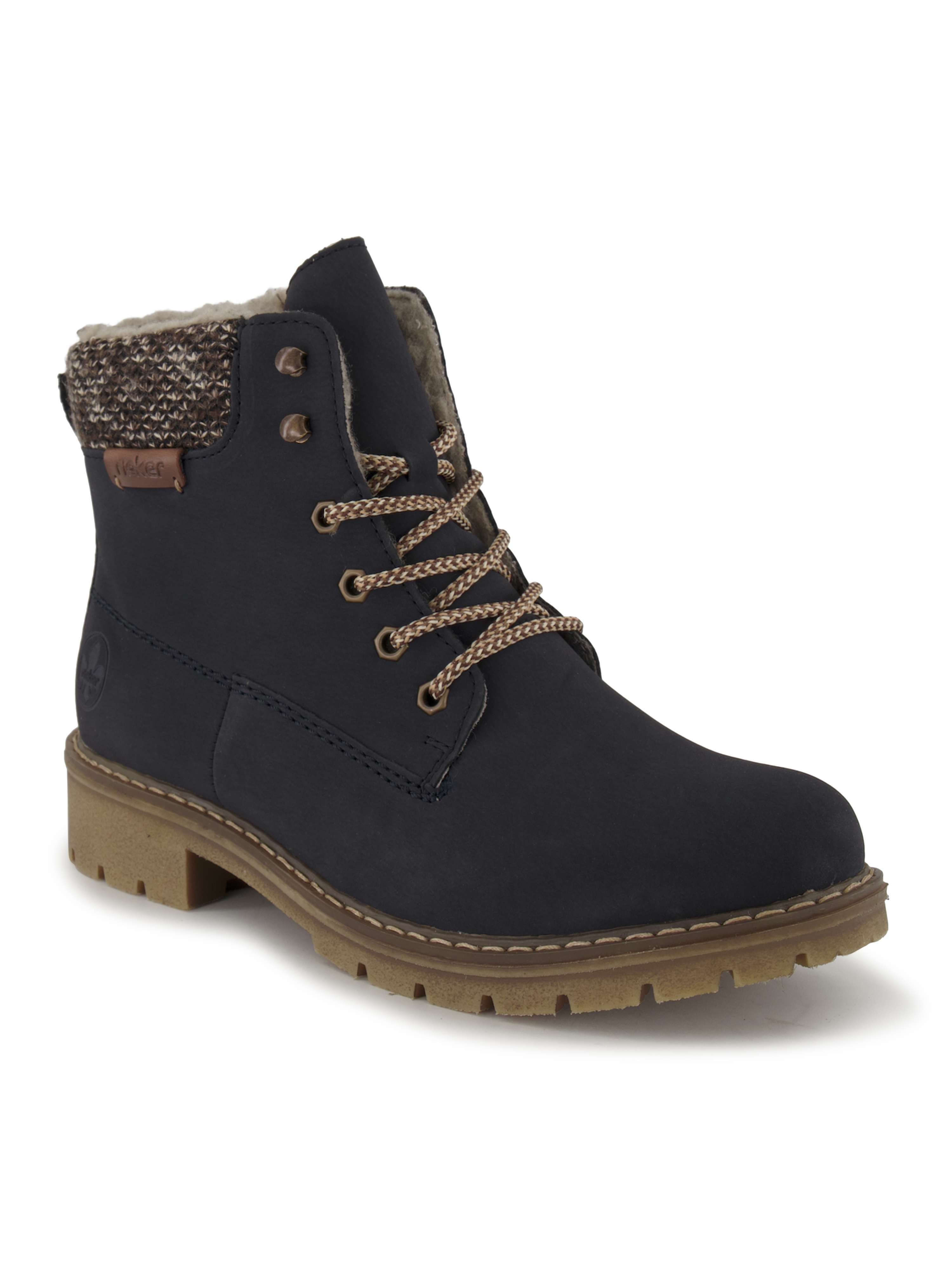 Rieker Schnürboots, Damen , Braun 36