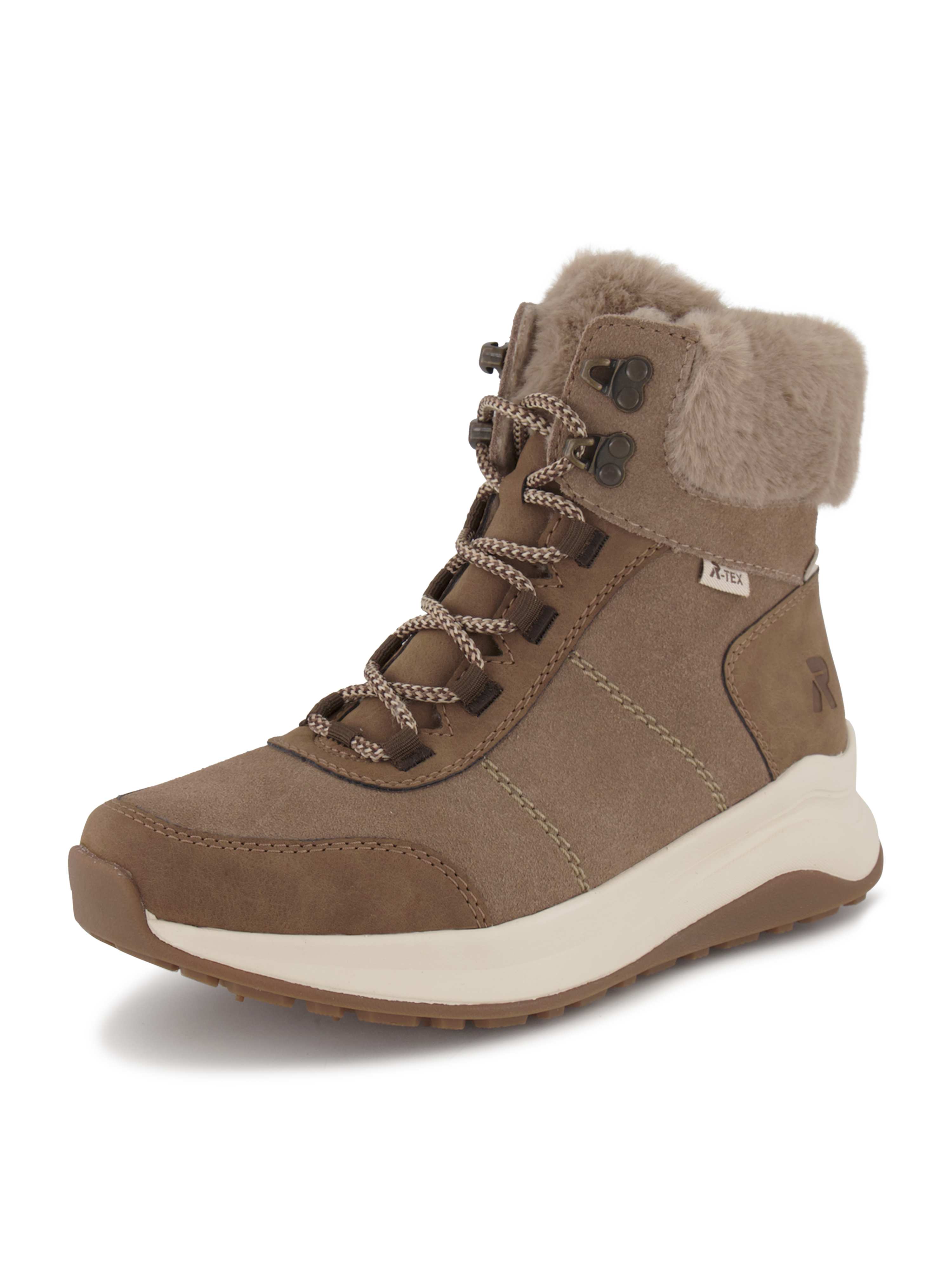 Rieker Schnürboots, Damen , Braun 36
