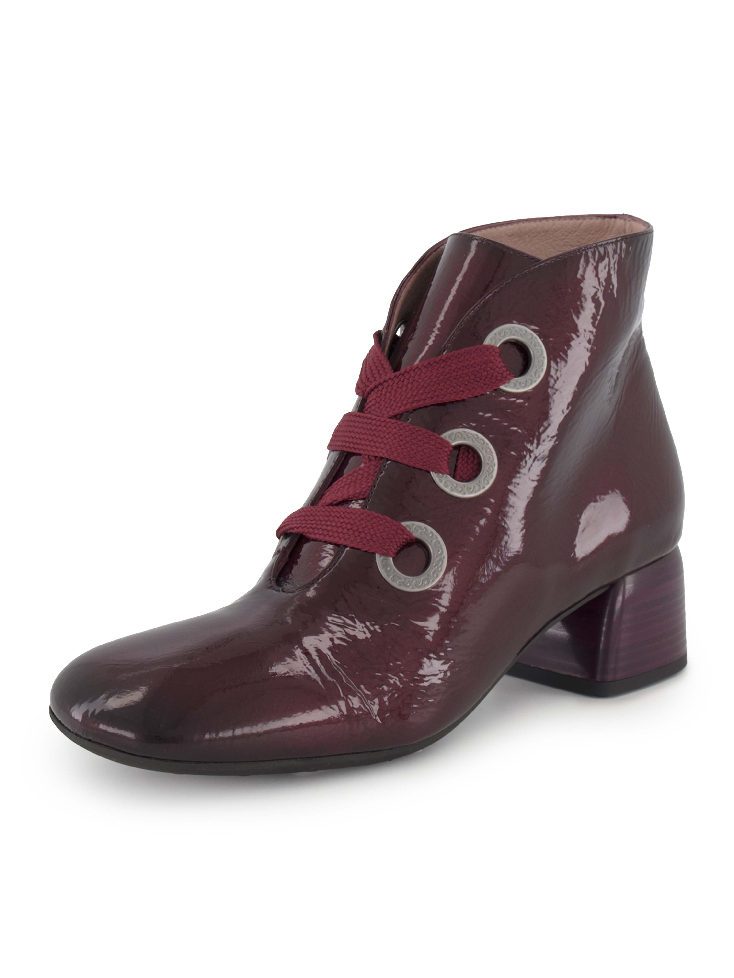 Hispanitas Schnürboots, Damen , Bordeaux 38