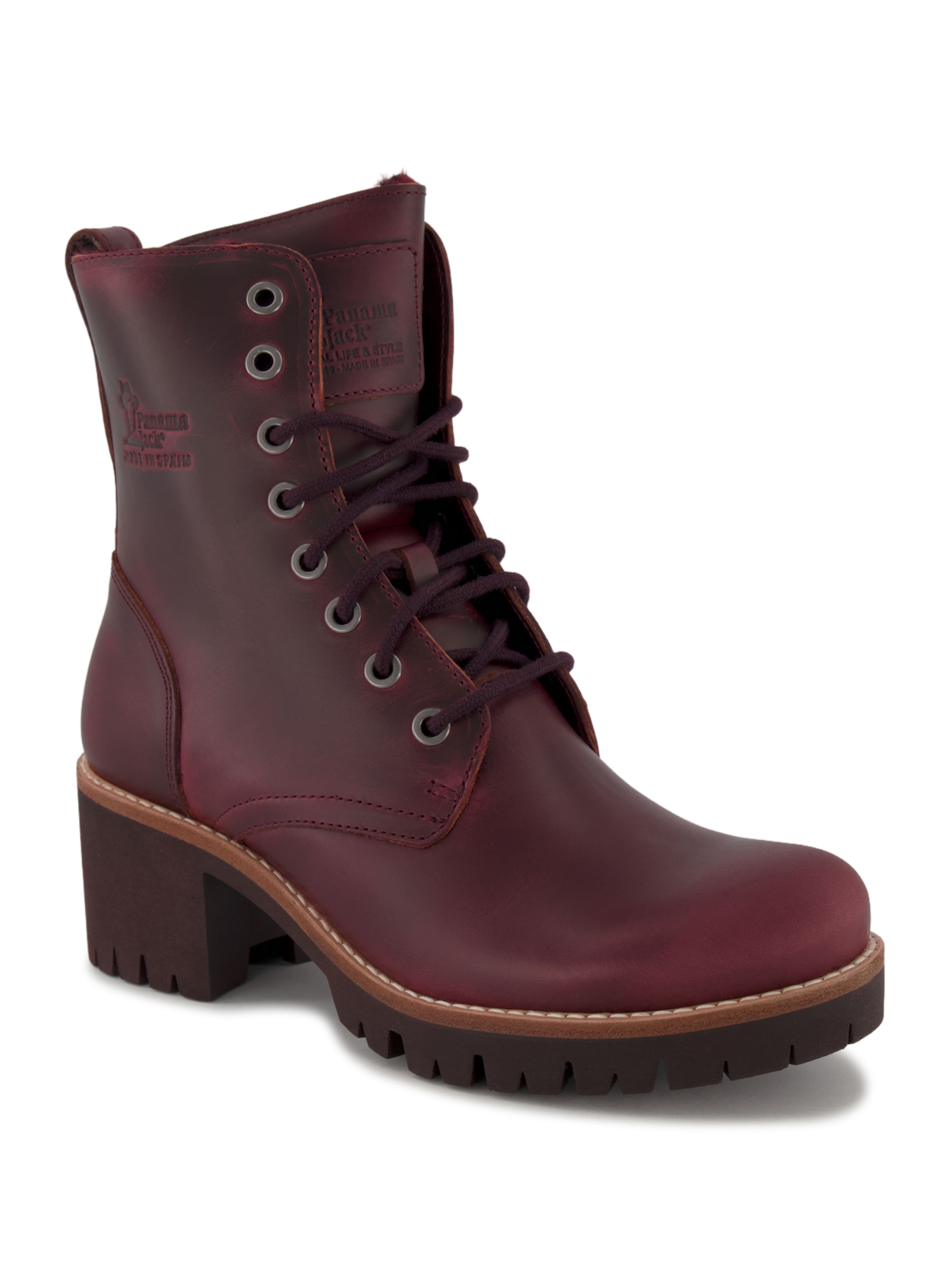 Panama Jack Schnürboots, Damen , Bordeaux 37