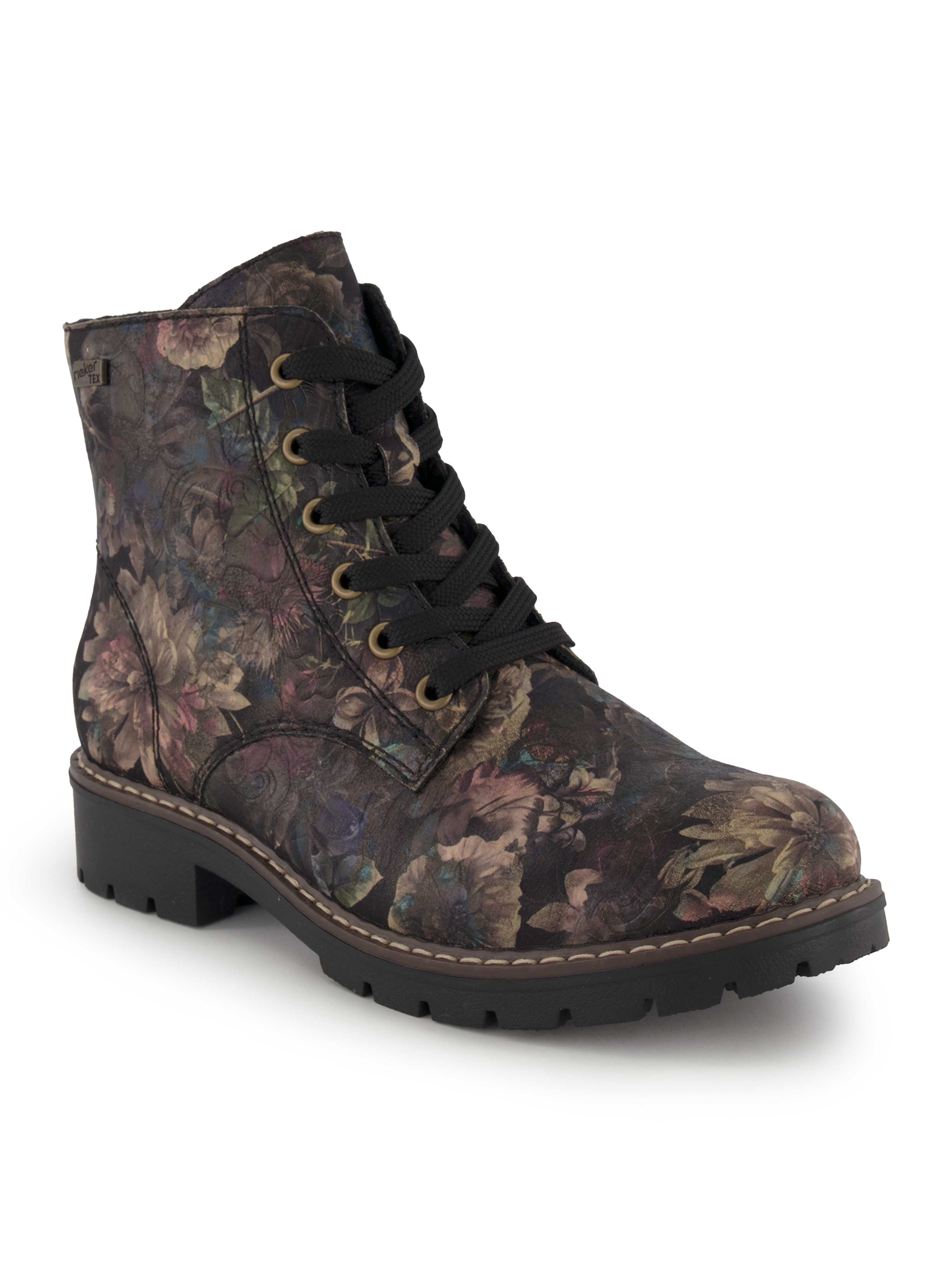 Rieker Schnürboots, Damen , Schwarz 37