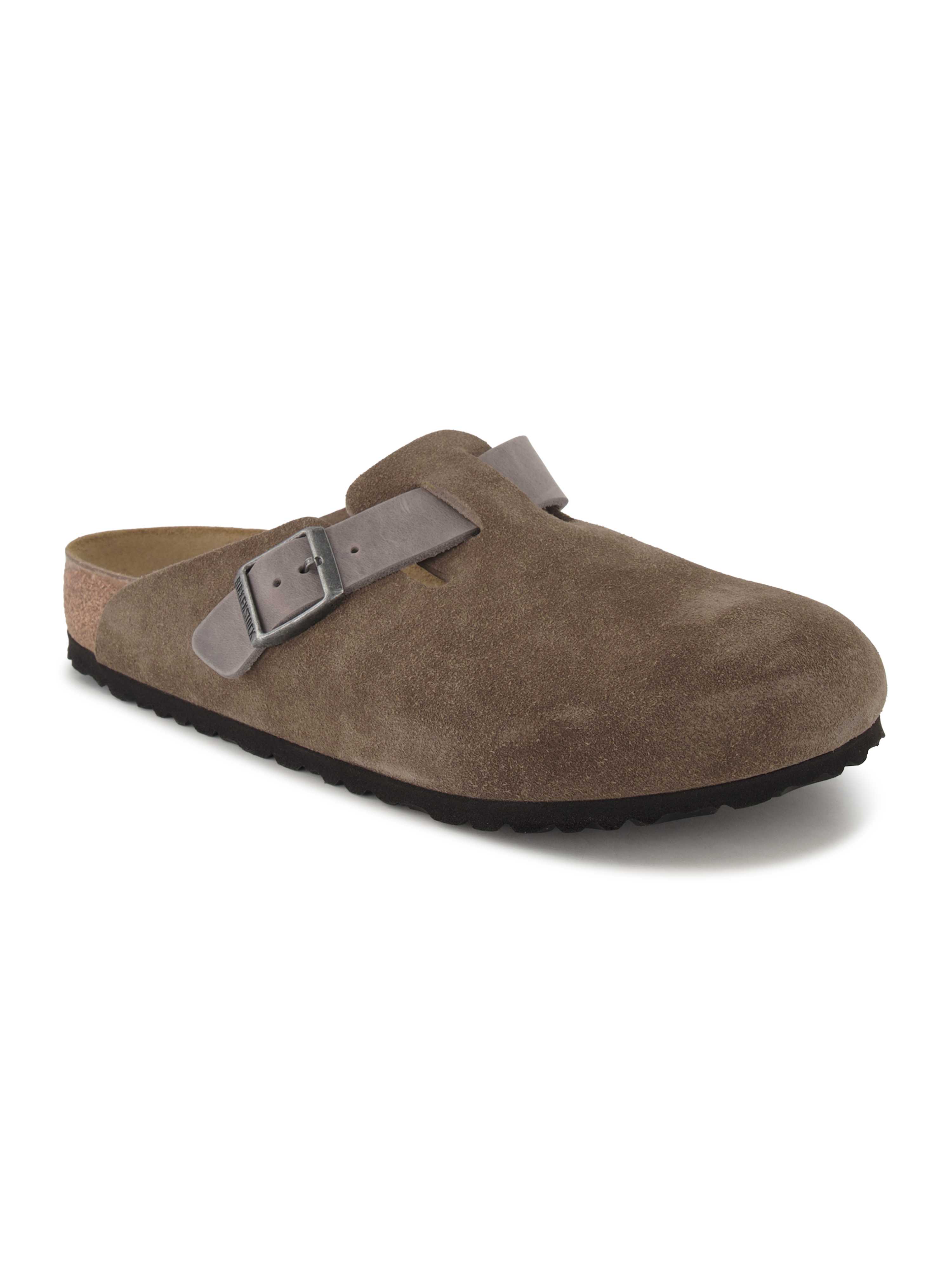 Birkenstock Clog, Herren , Grau 40
