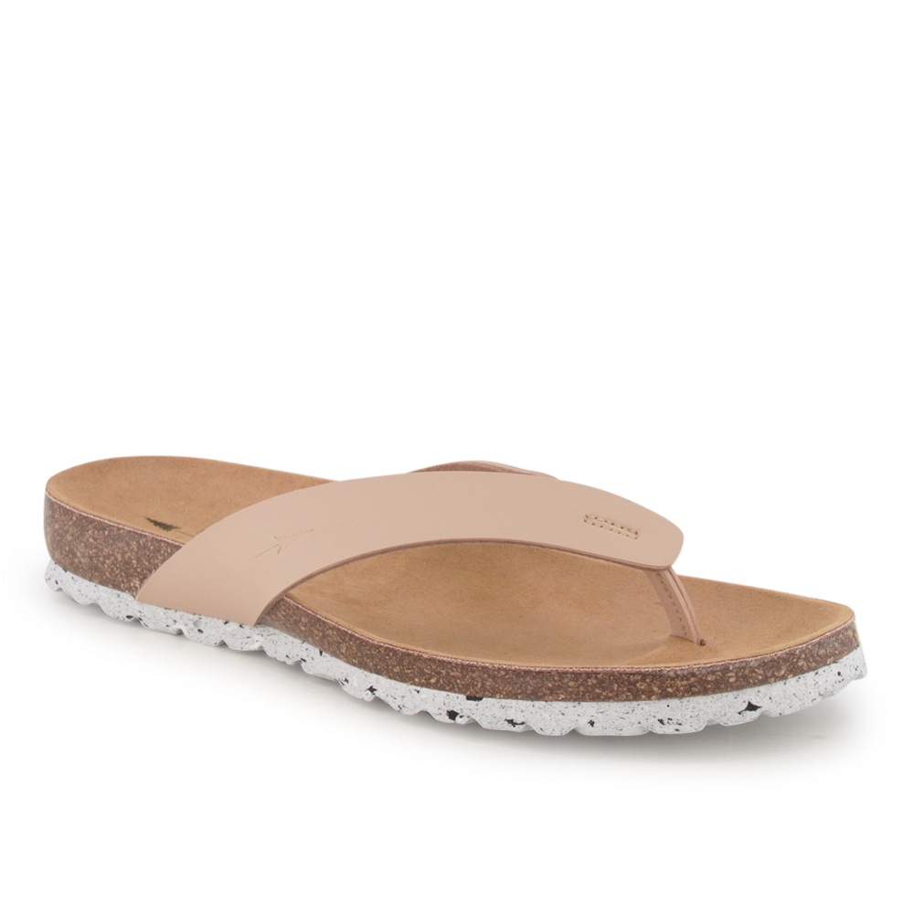 Naochan 。 NIKIN Pantoletten-Zehentrenner Beige