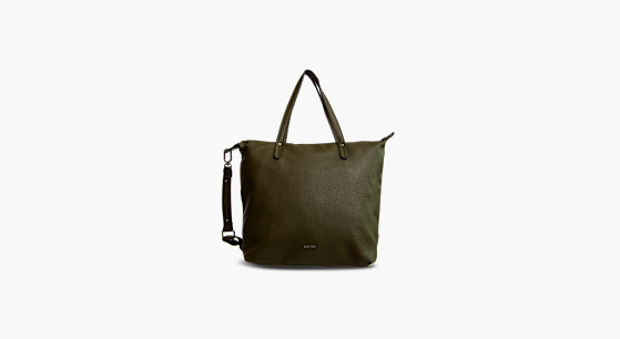 Sac à Bandoulière Bench Shopper OTI305L - Nylon Gris-vert, Grand 43x40x14cm, Femme